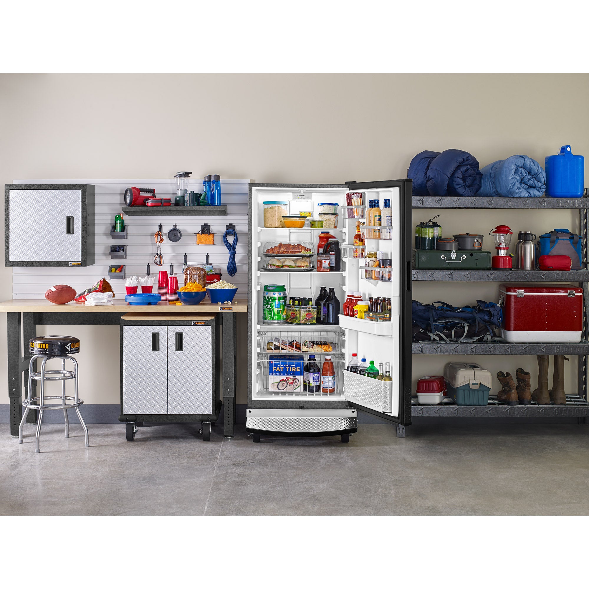 Gladiator by Whirlpool 17.8 cu. ft. Refrigerator with ENERGY STAR Qualified