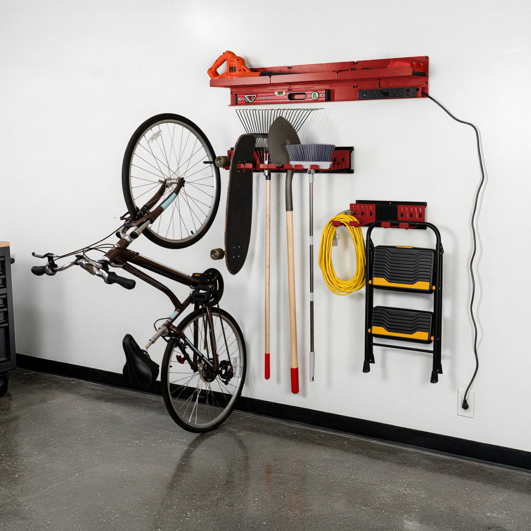Permasteel 14-piece Wall Storage System