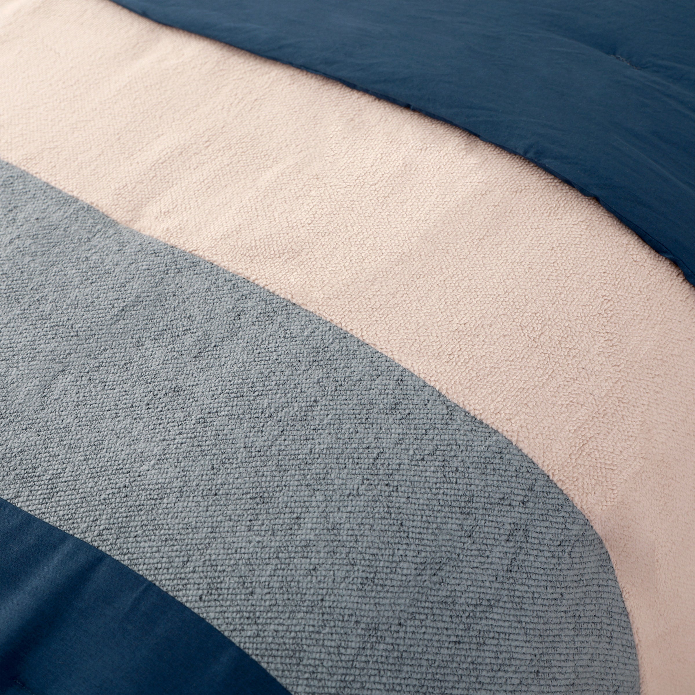 Dylan Stripe Microfiber 3-piece Comforter Set