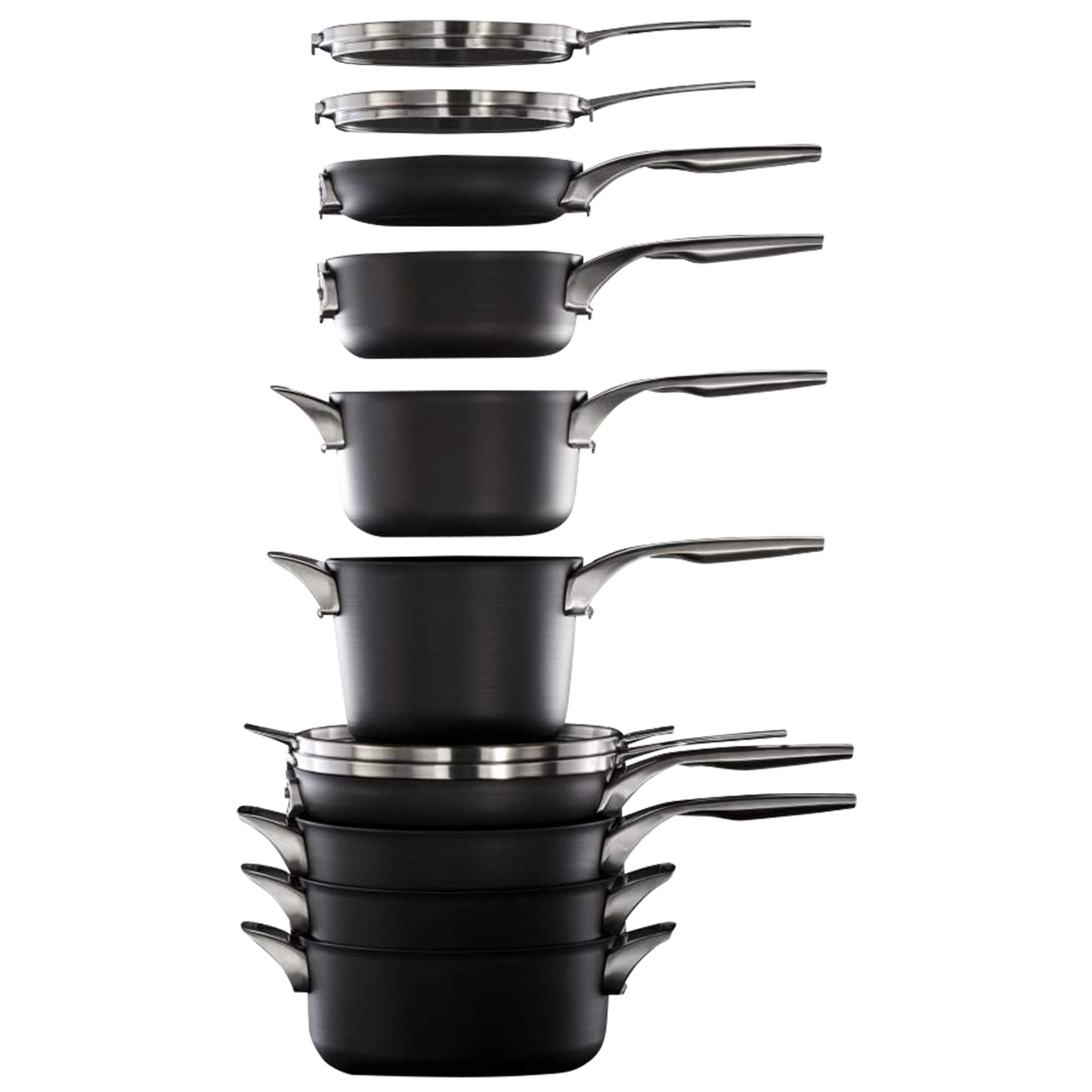 Calphalon Premier 12-Piece Non-Stick Space Saving Cookware