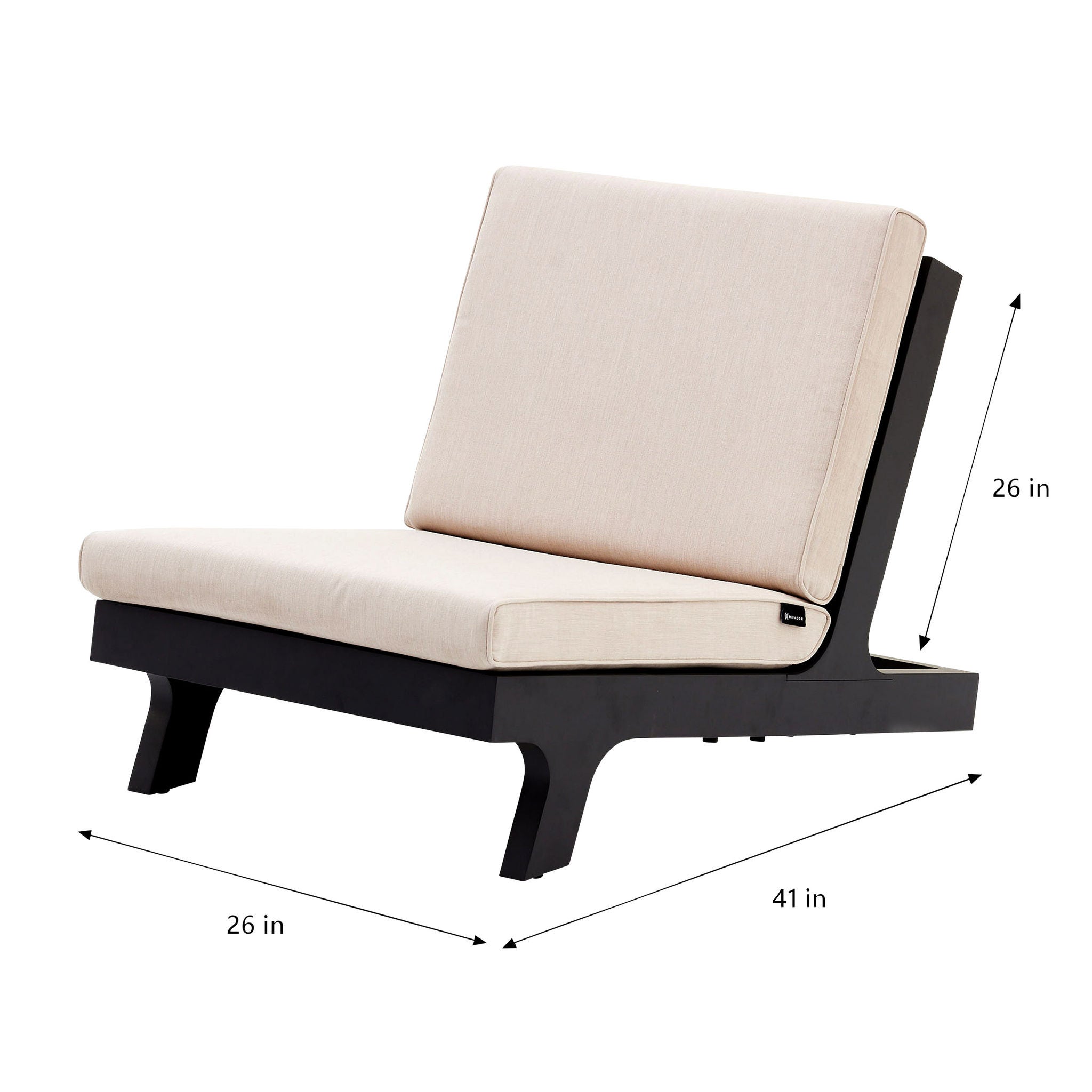 Mirador Sanibel 3-piece Outdoor Patio Cushioned Seating Set