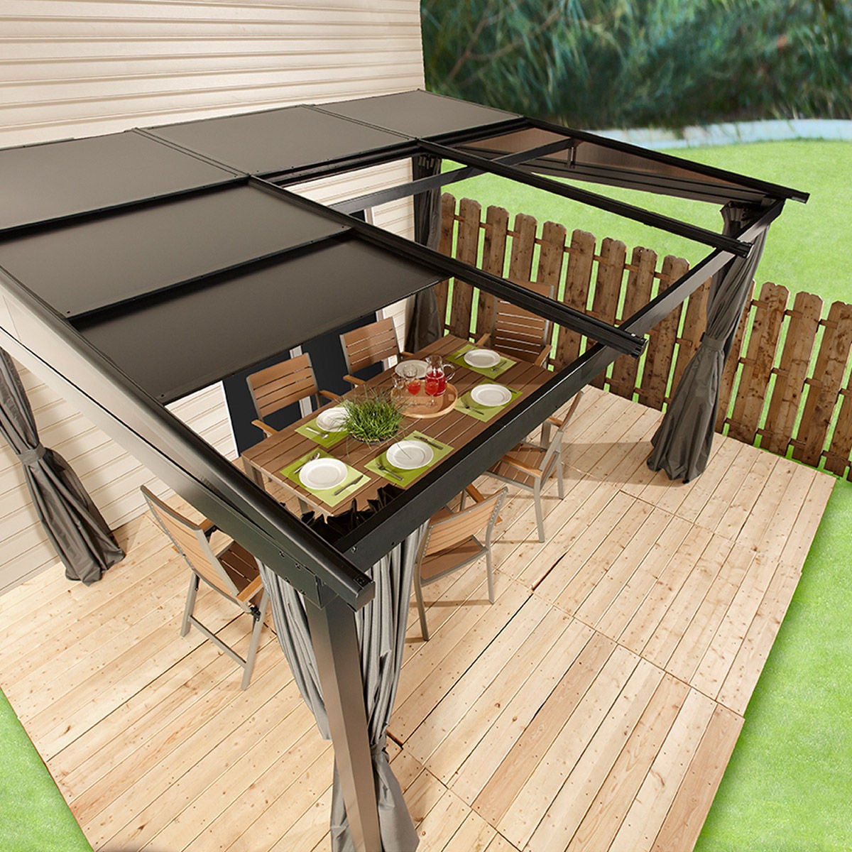 Sojag Budapest Wall Mounted Sun Shelter