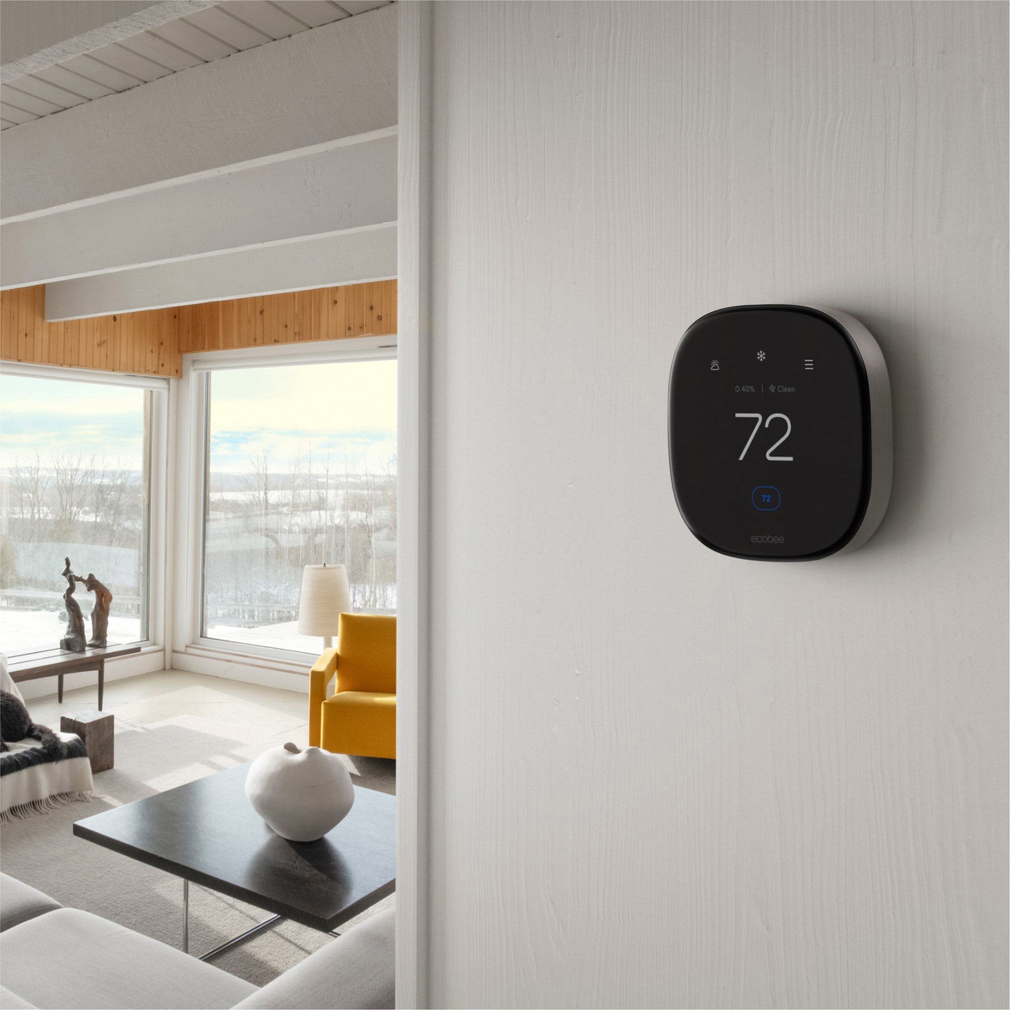 ecobee Smart Thermostat Premium Plus Pack (Includes 2x SmartSensor)