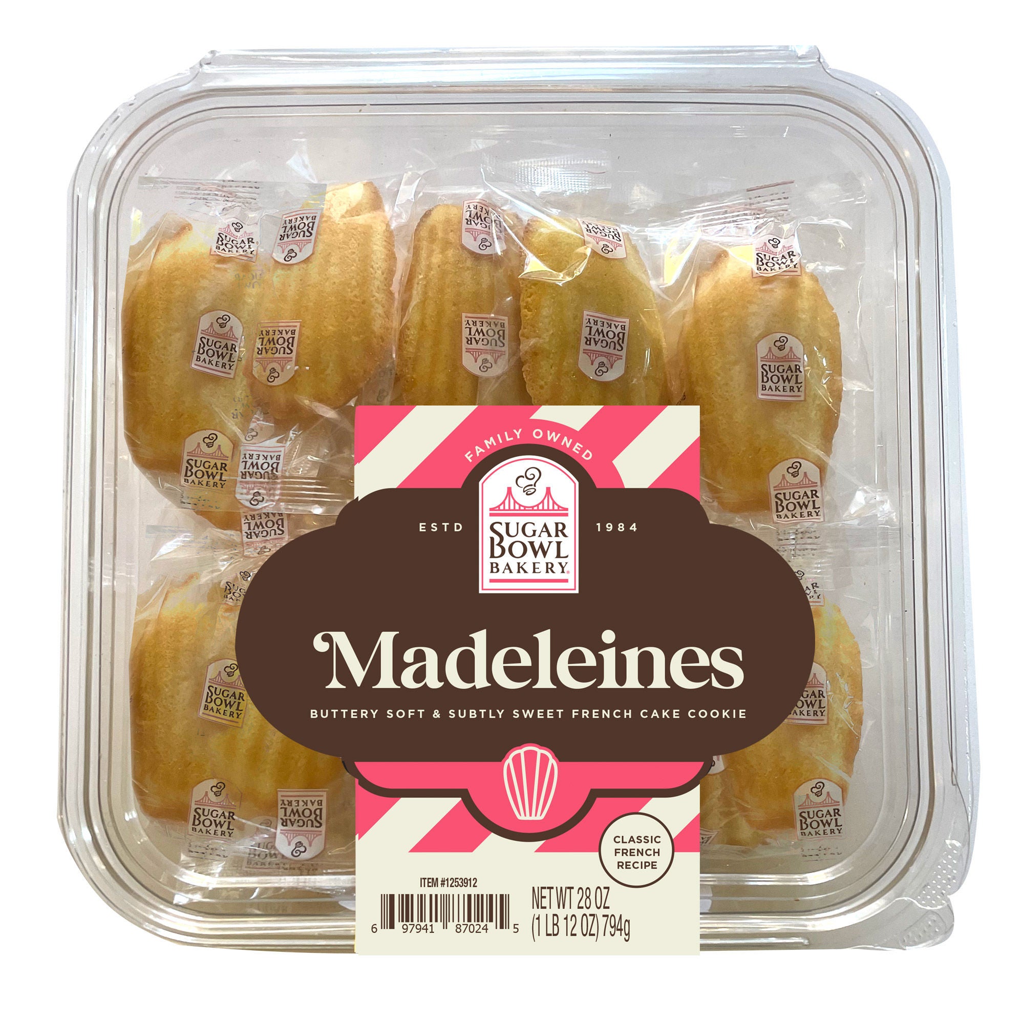 Sugar Bowl Bakery, Madeleine Cookies, 28 oz
