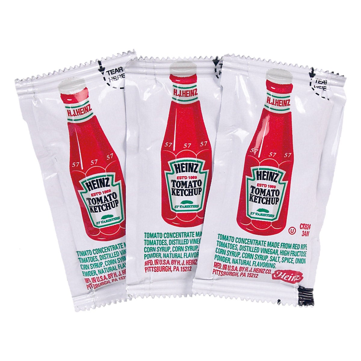 Heinz Tomato Ketchup, Portion Packets, 1000-count