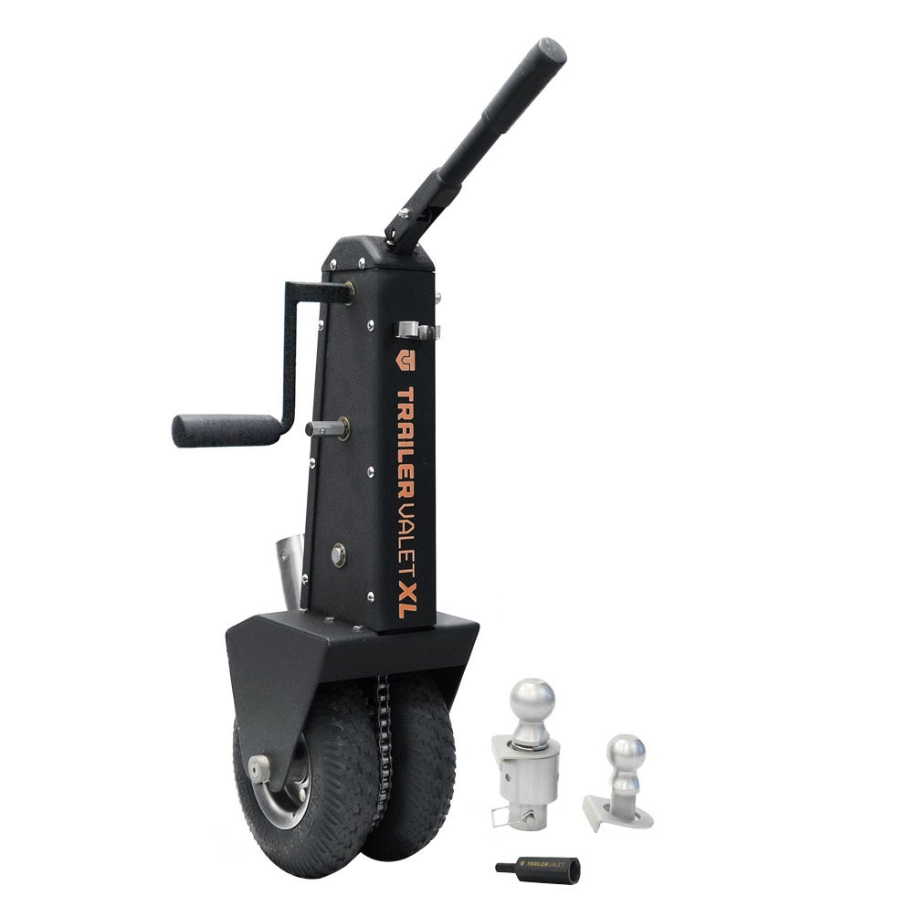 10,000 lbs Capacity Trailer Valet XL Bundle with a 2" and 2.5/16" Ball