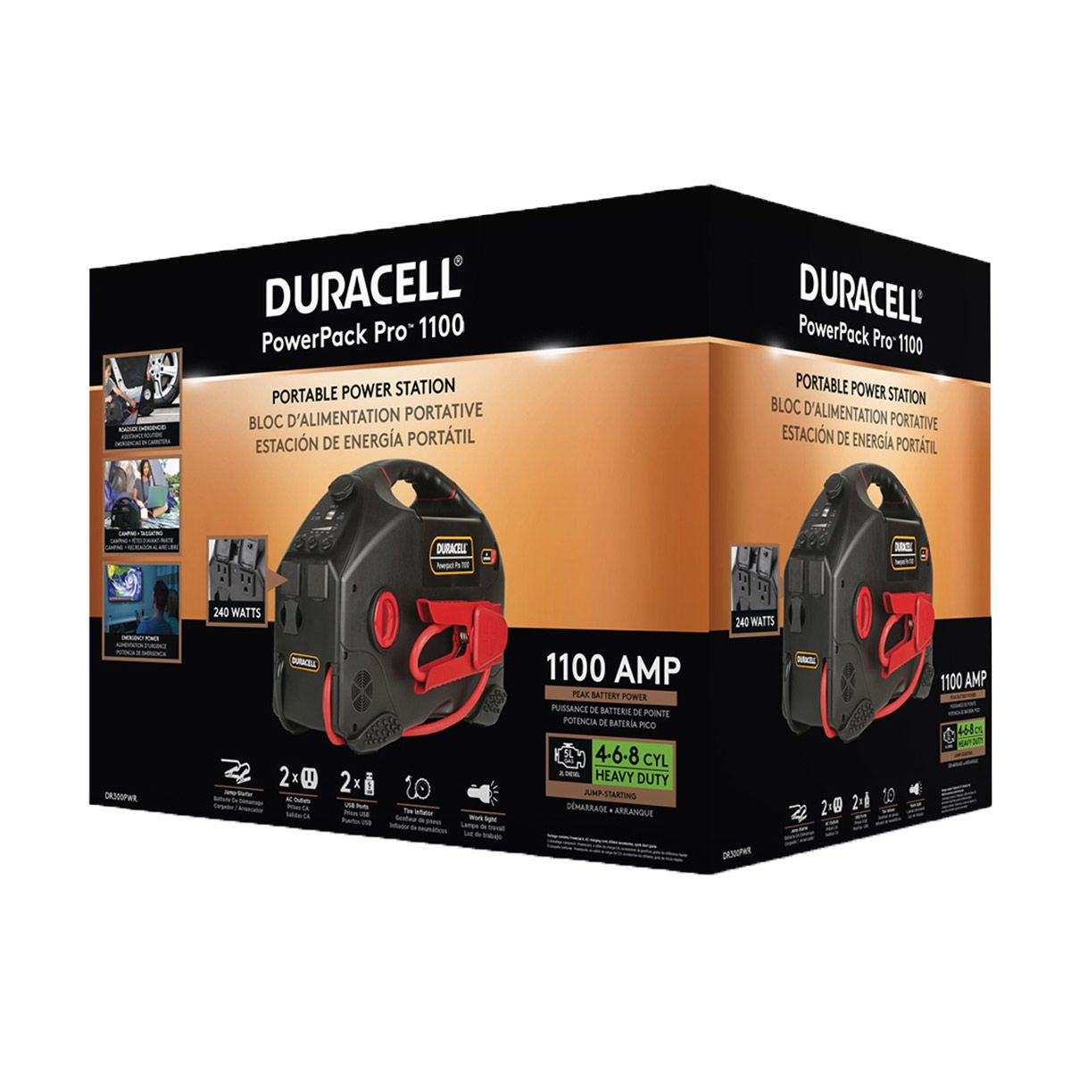 Duracell Powerpack Pro 1100 Portable Power Source