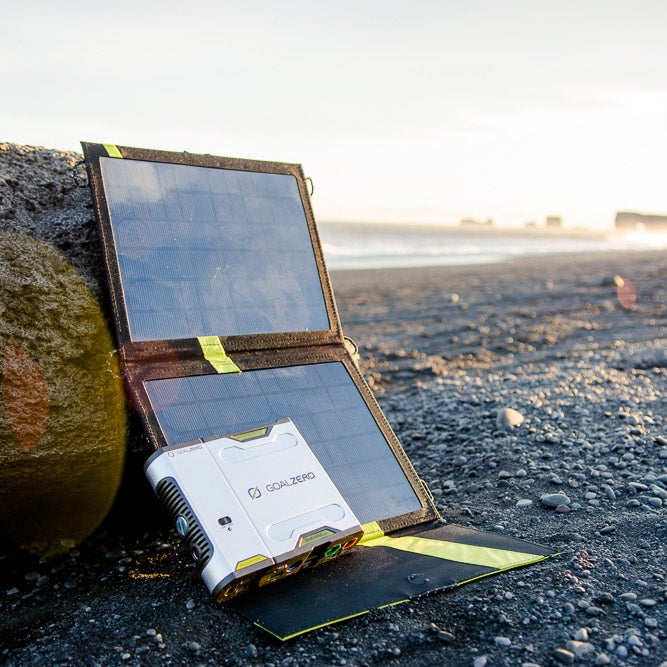 Goal Zero Sherpa 50 Solar Kit- Power on the Go