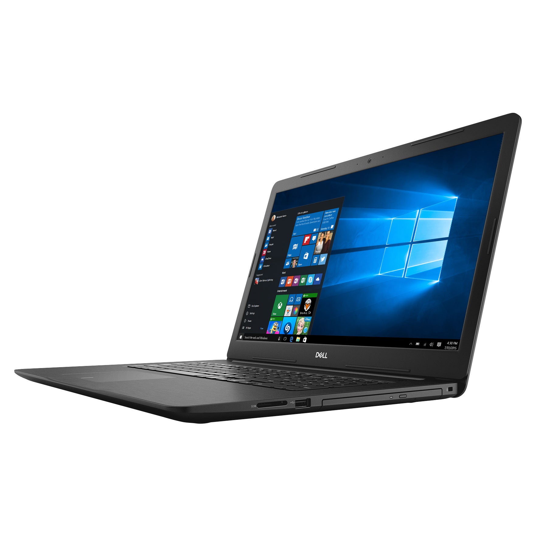 Dell Inspiron 15 5000 Series Touchscreen Laptop - Intel Core i3 - 1080p - Black.