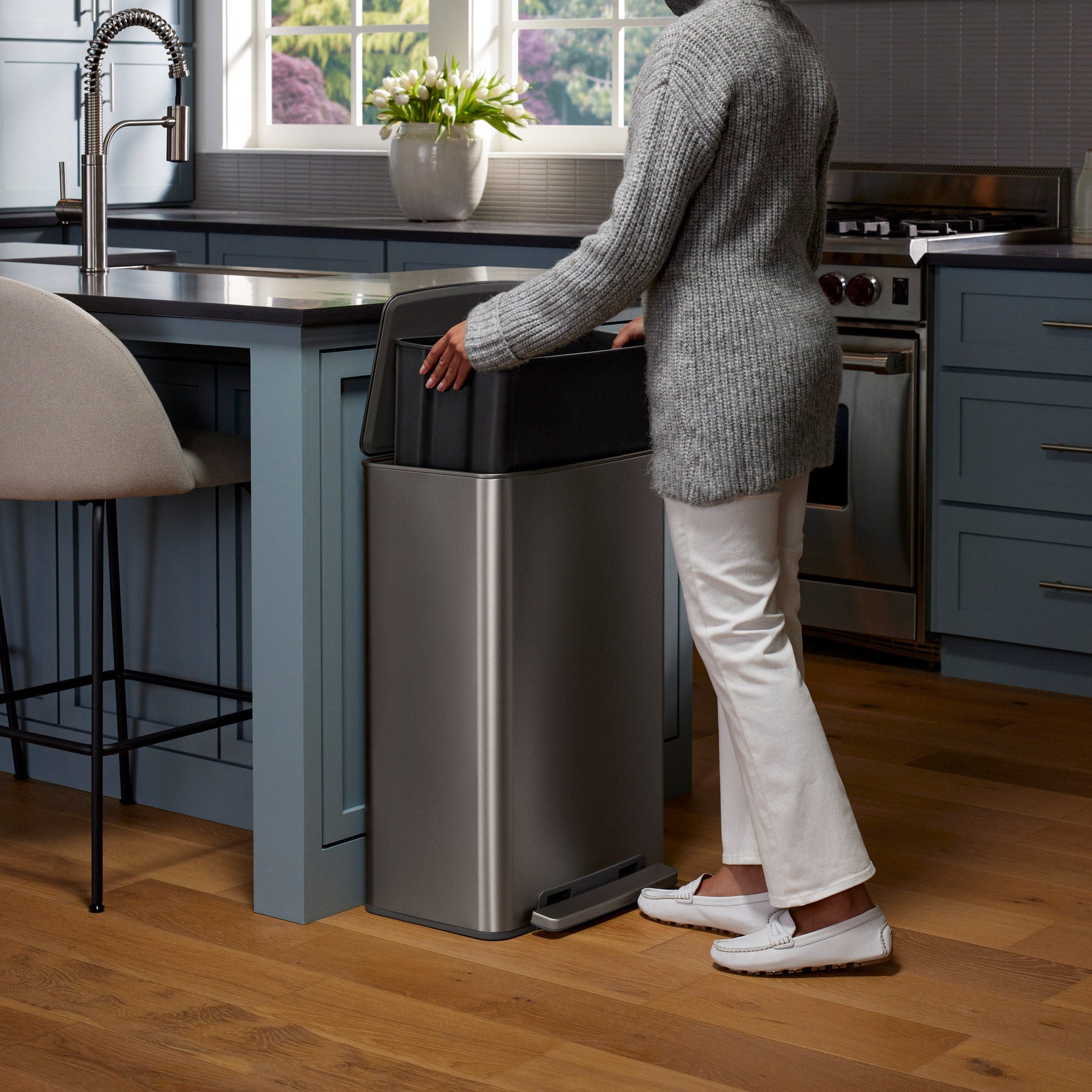 Kohler 47L Step Trash Can