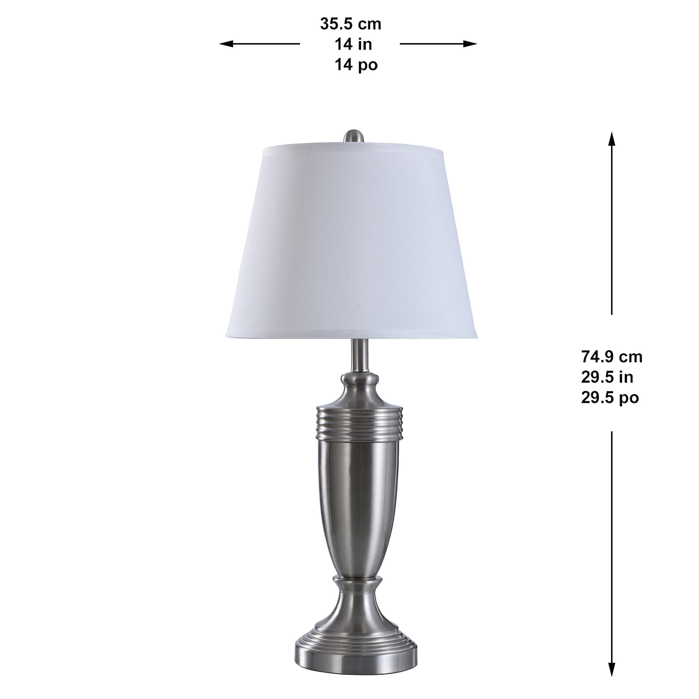 Solaro Table Lamp 2-pack