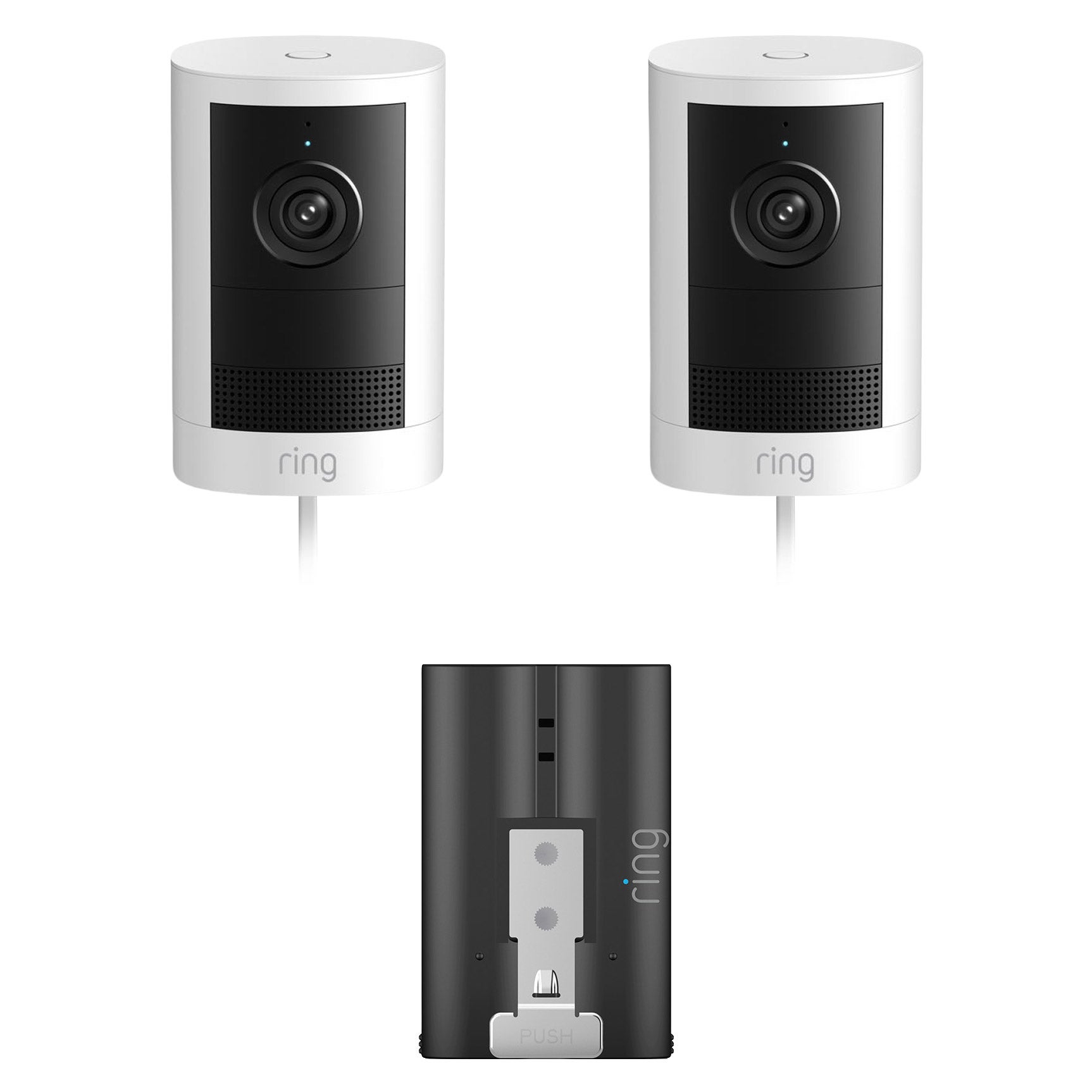 Ring Outdoor Cam 2k 2-pack and Quick Release Ultra Battery