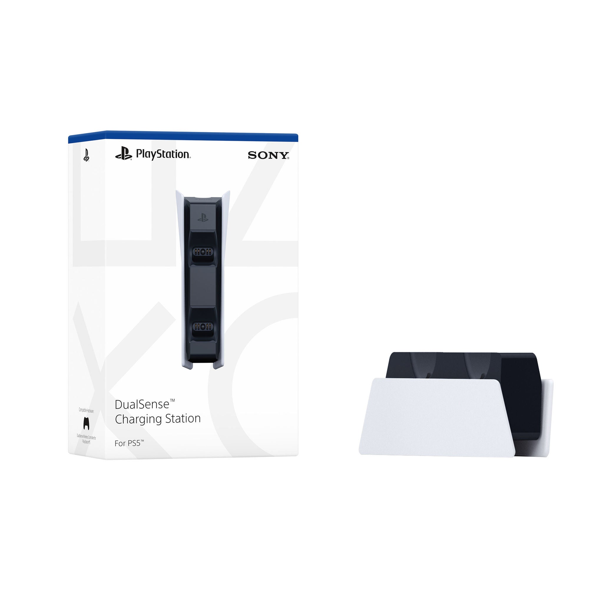 Playstation DualSense Wireless Controller and Charging Station - White