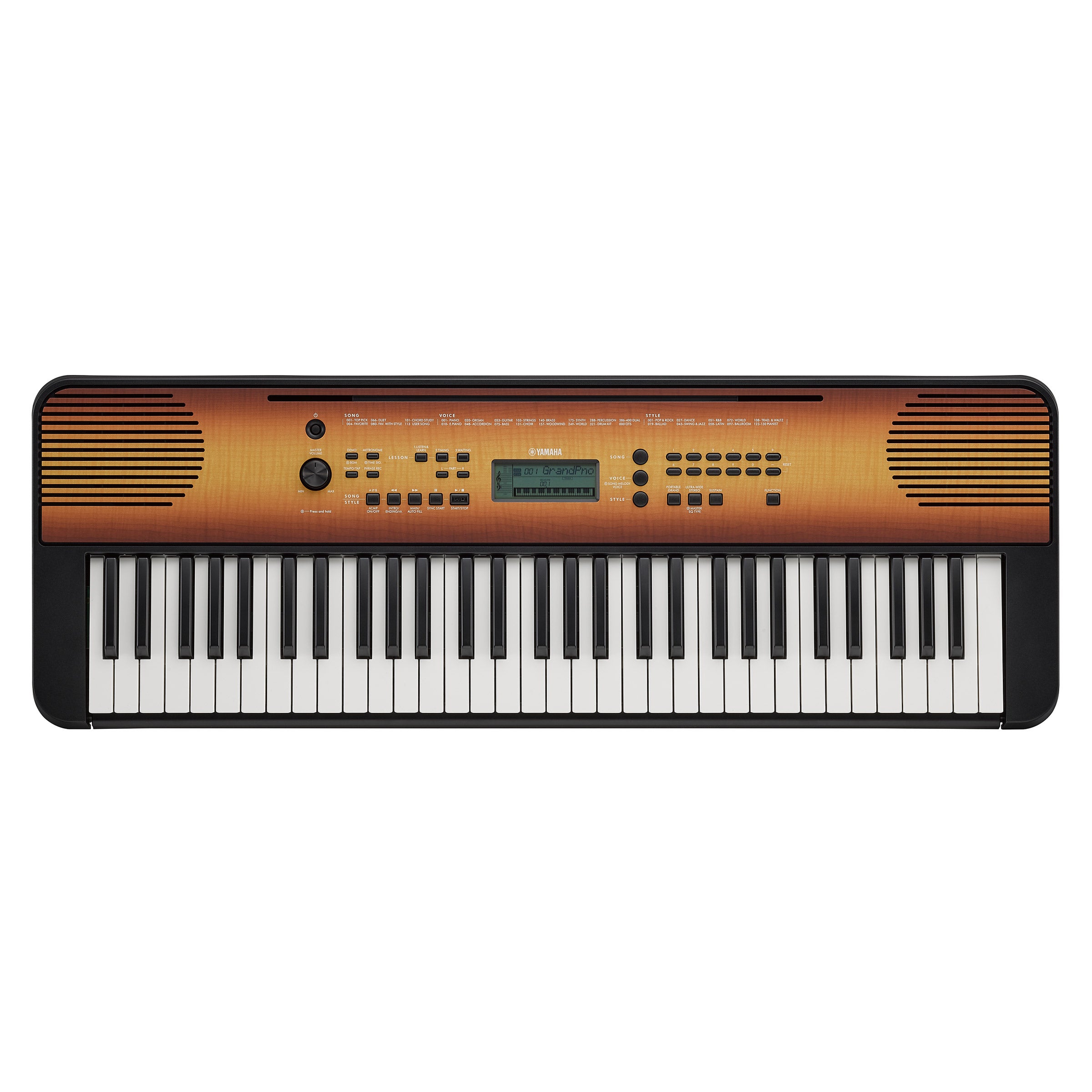 Yamaha E360 61 Key Portable Keyboard Bundle