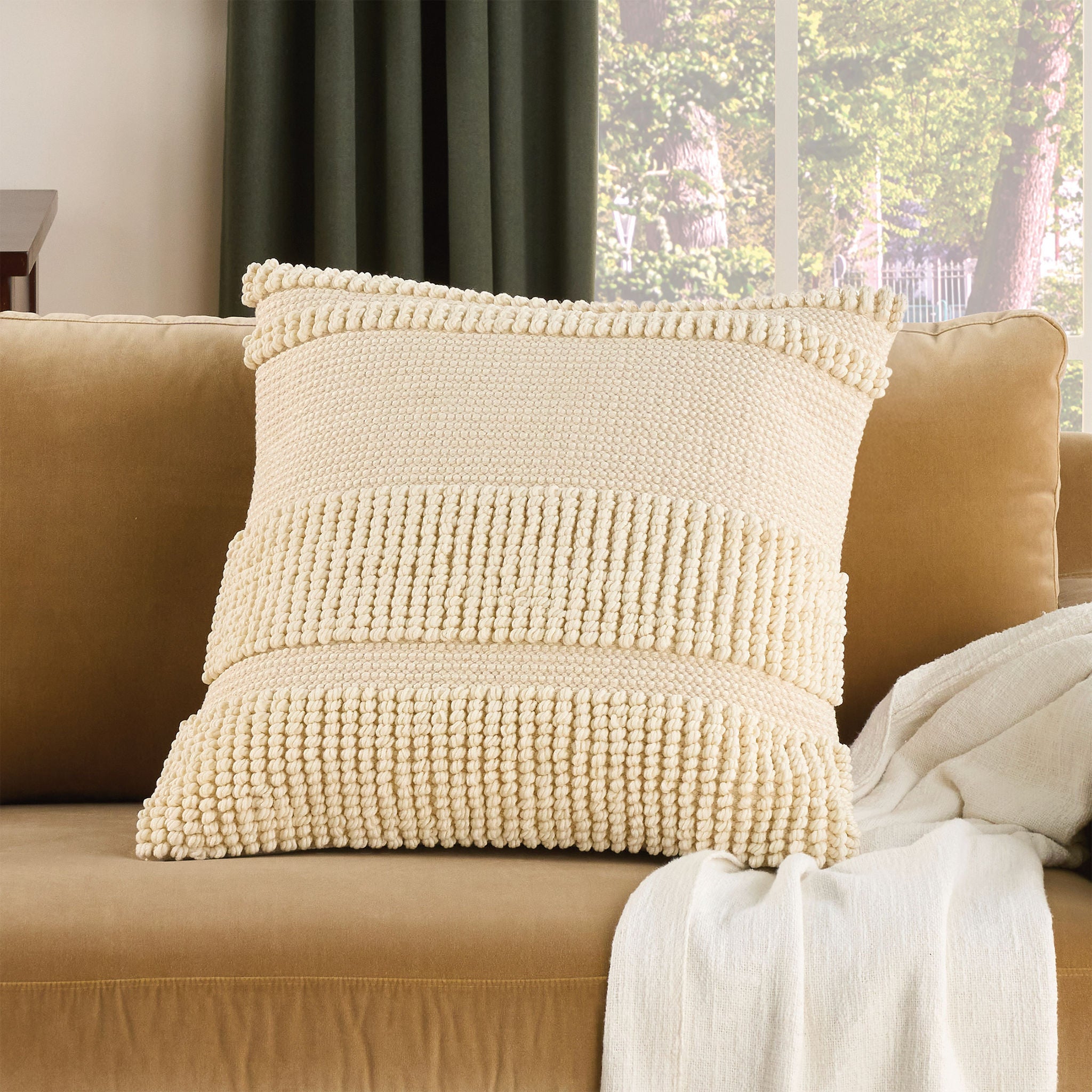 Mina Victory Loop Decor Pillow 2-pack, 22" x 22"