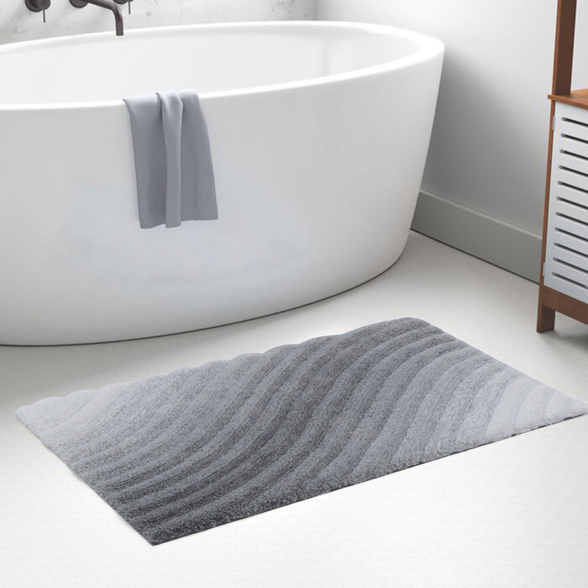Prism Bath Rug With Latex Backing, 24” x 36”