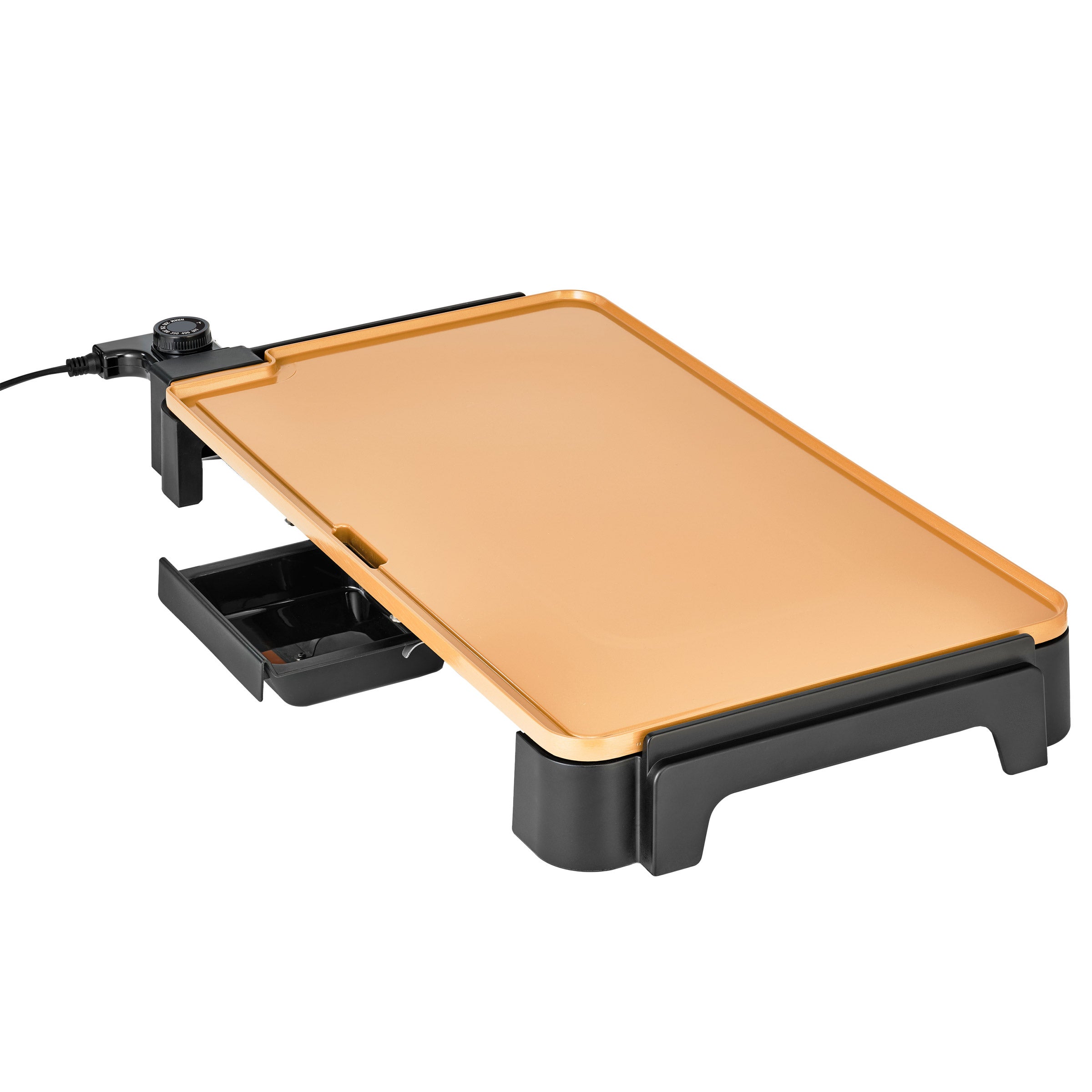bella XL Ceramic Griddle with Warming Tray