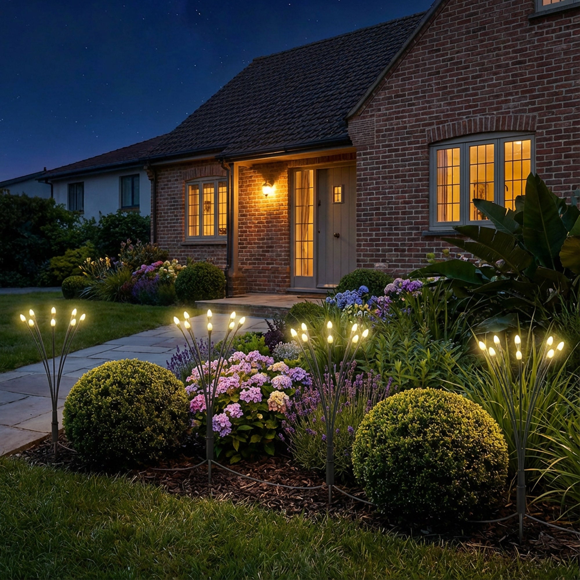 Fresh Source Solar Firefly Landscape Lights
