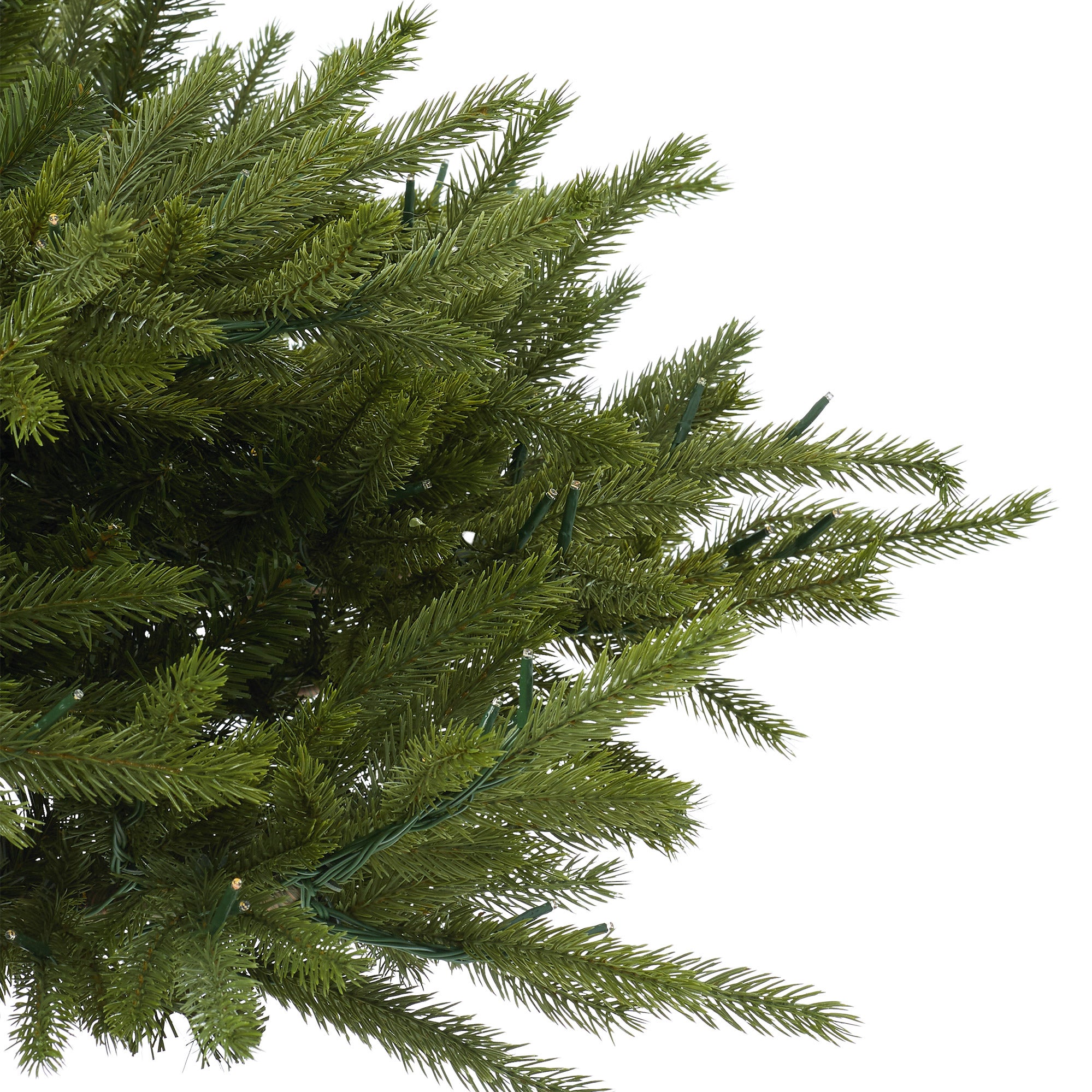 7.5' Pre-Lit European Micro LED with Twinkle Artificial Christmas Tree