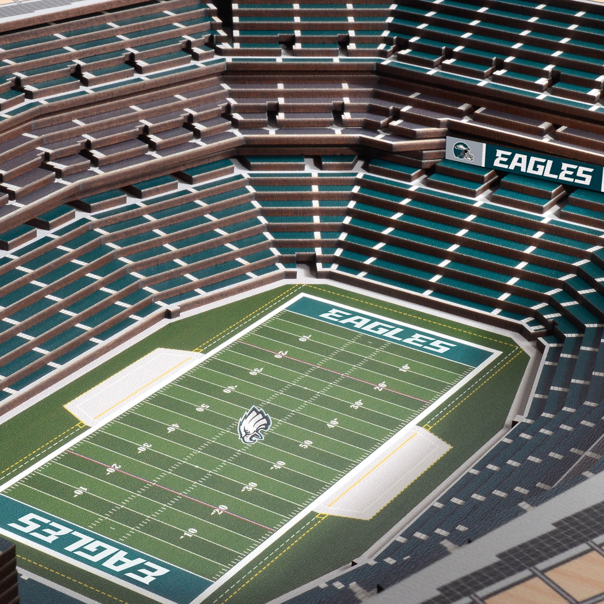 NFL 25-layer Stadium View Wall Art