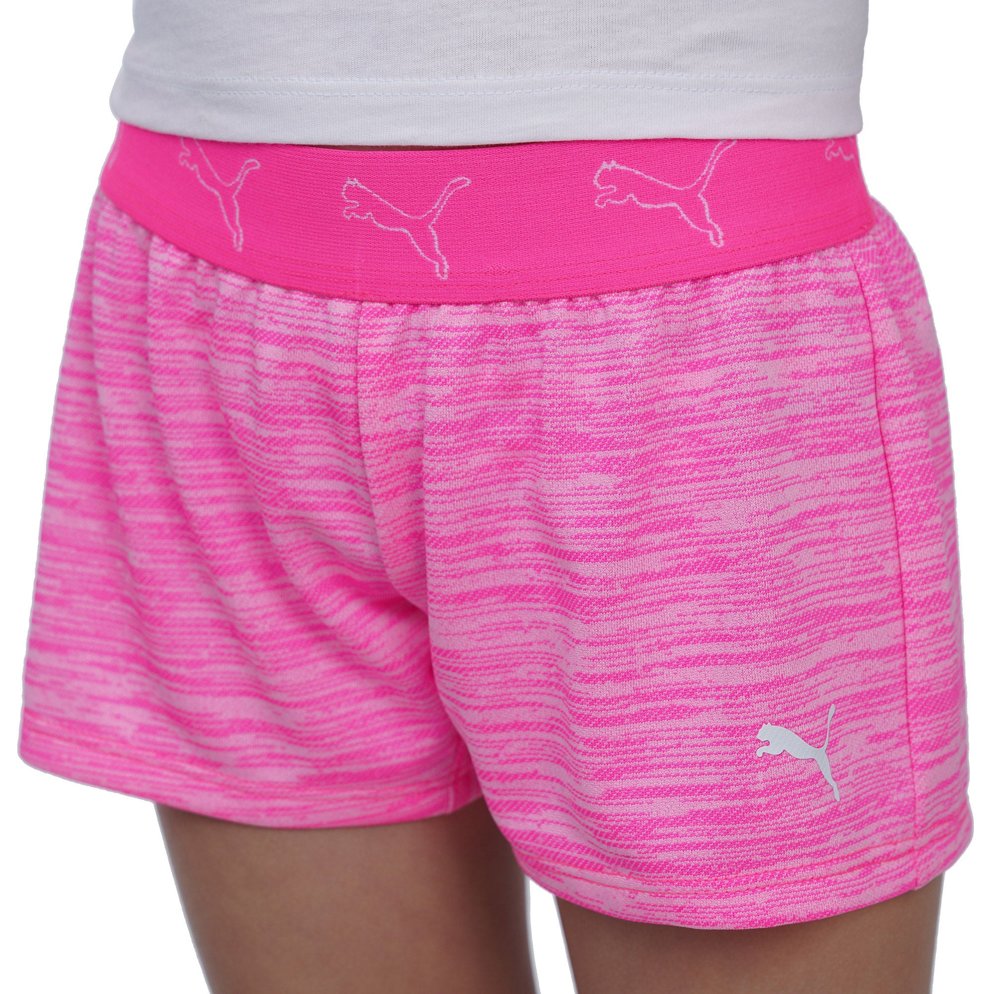Puma Kids' 4-piece Set, Pink and White