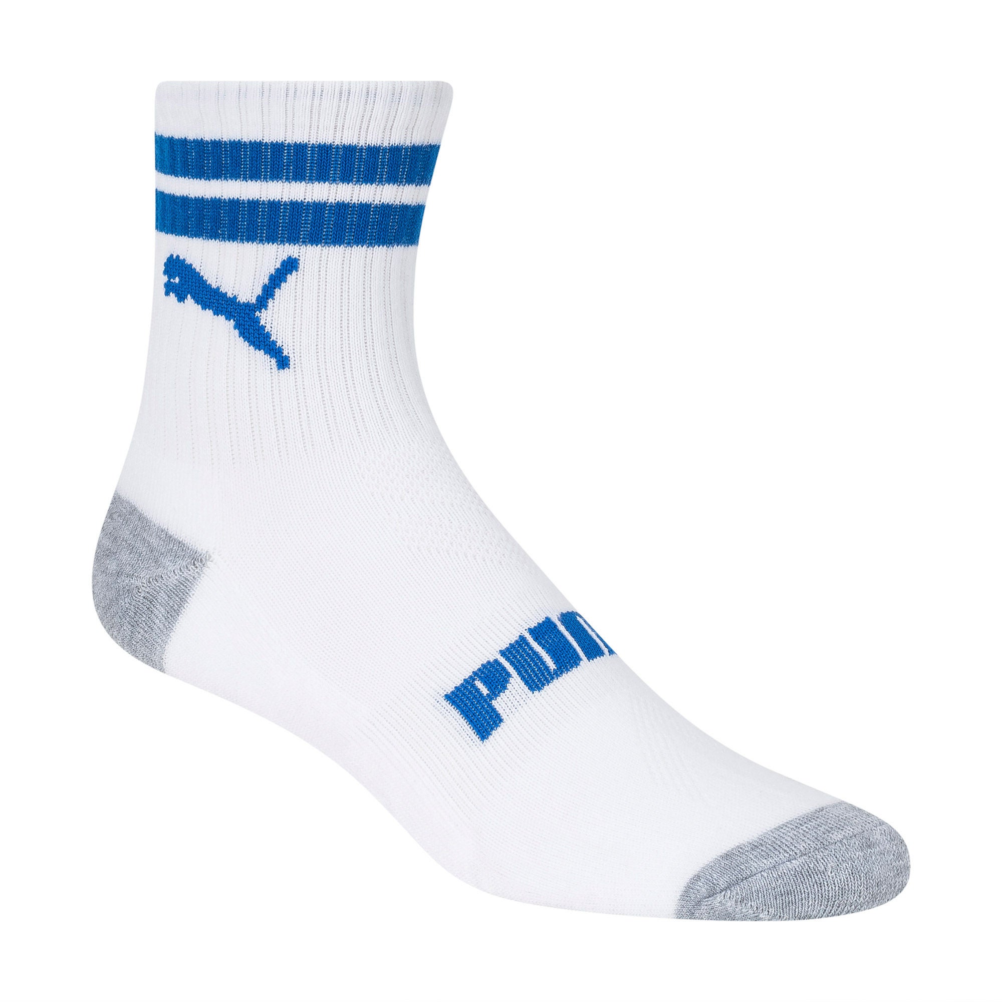 PUMA Kids' Low Crew Socks, 20-pair