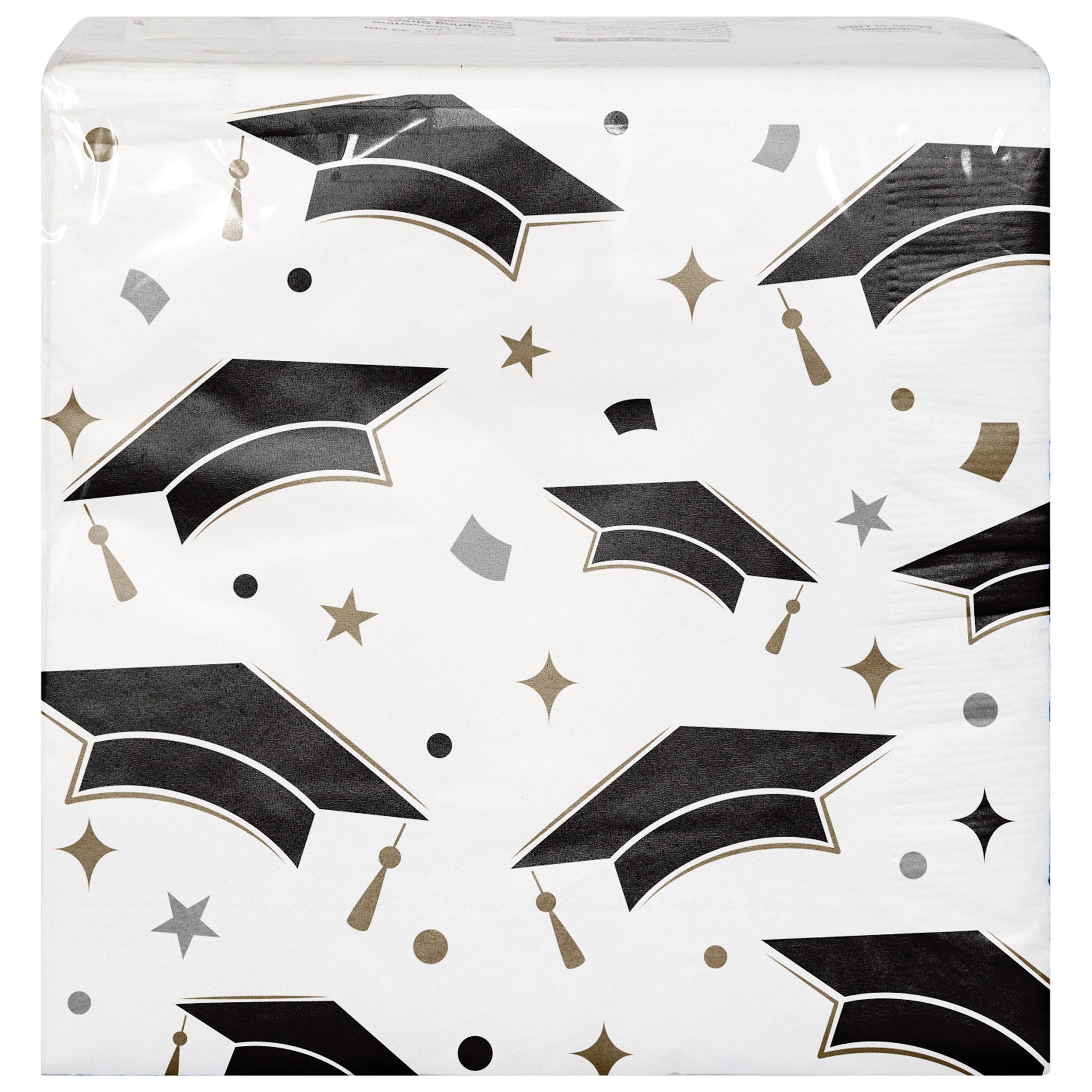 Artstyle Paper Plate & Napkin Bundle, Grad Party Celebration, 200-count