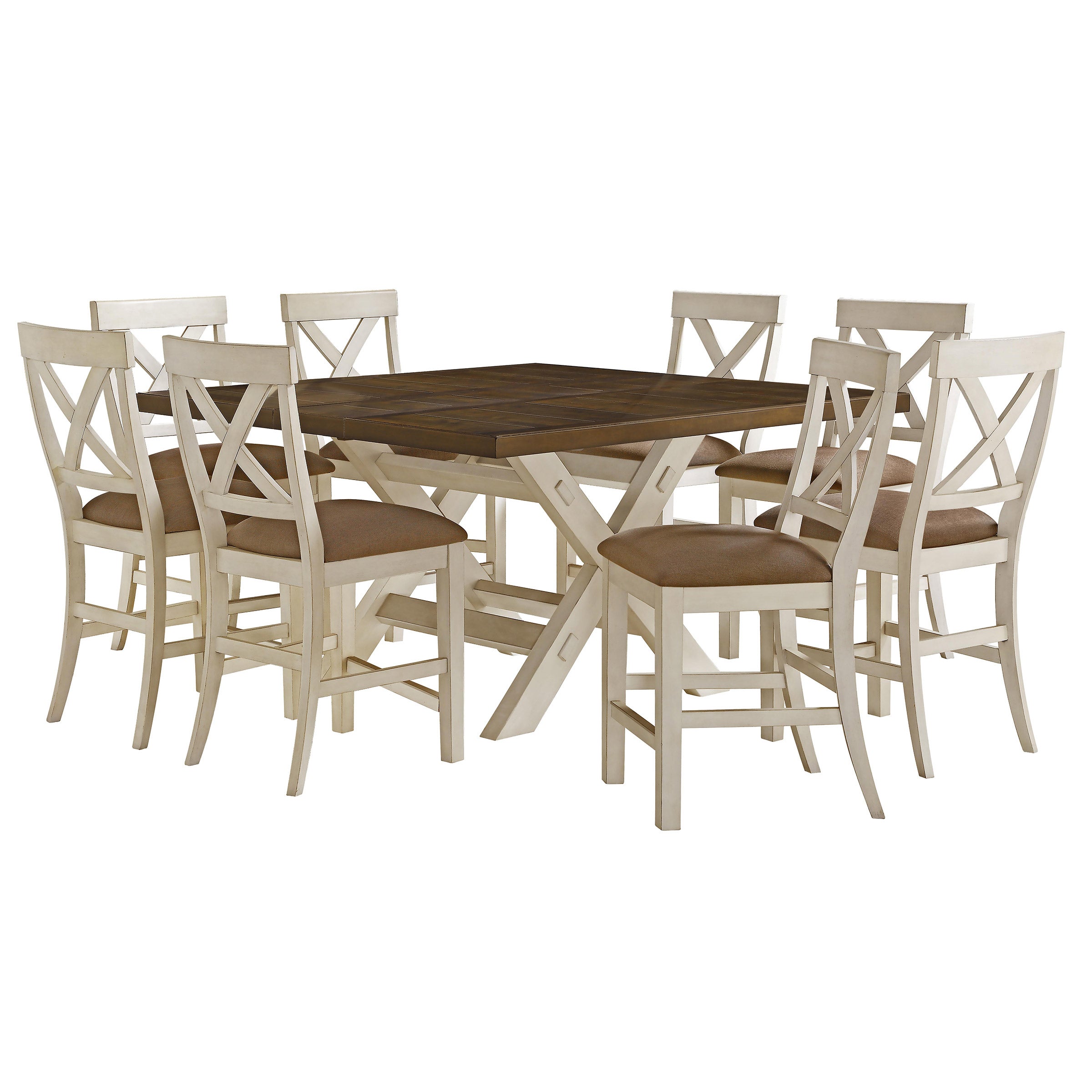 Stefan 9-piece Counter Height Dining Set