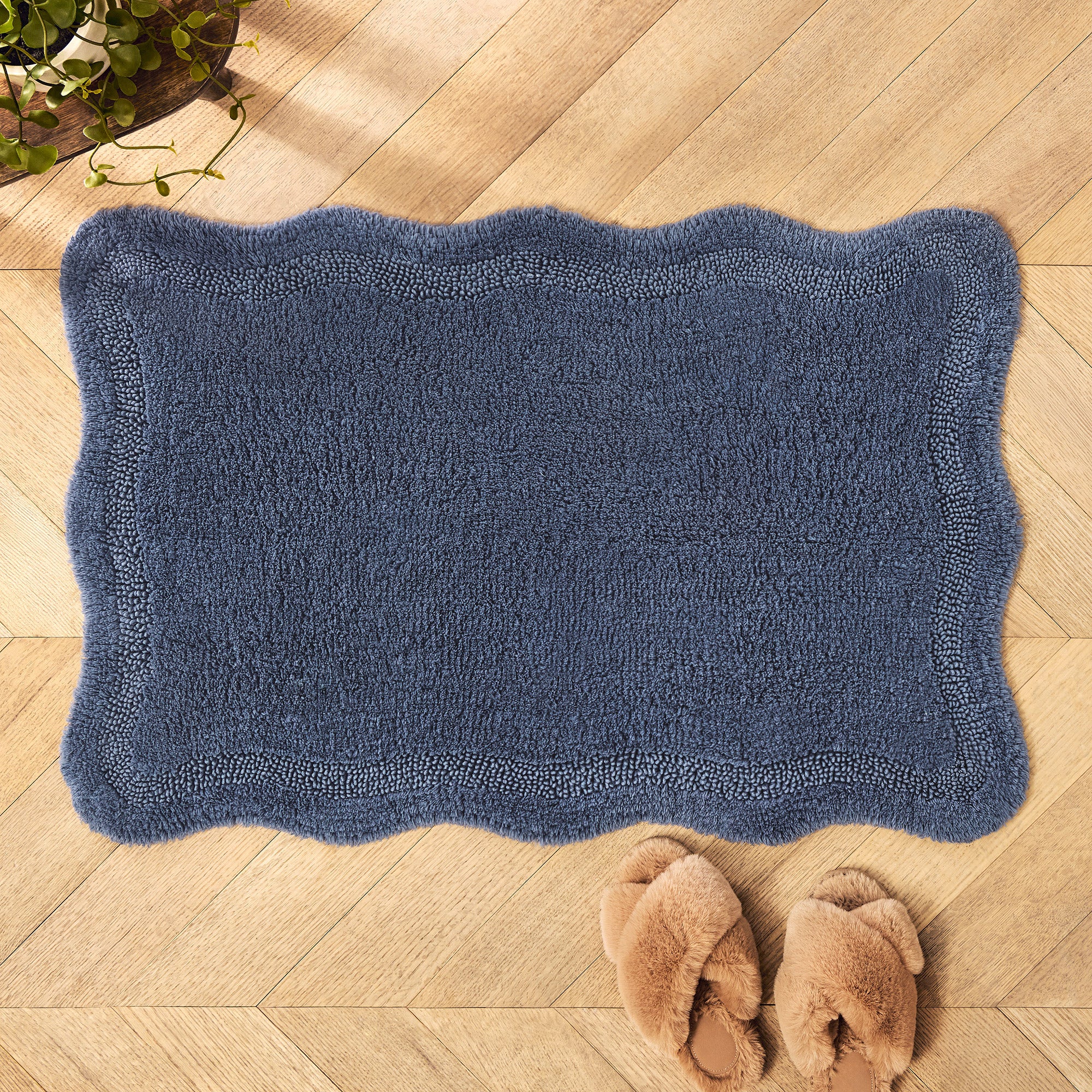 Scallop Bath Rug