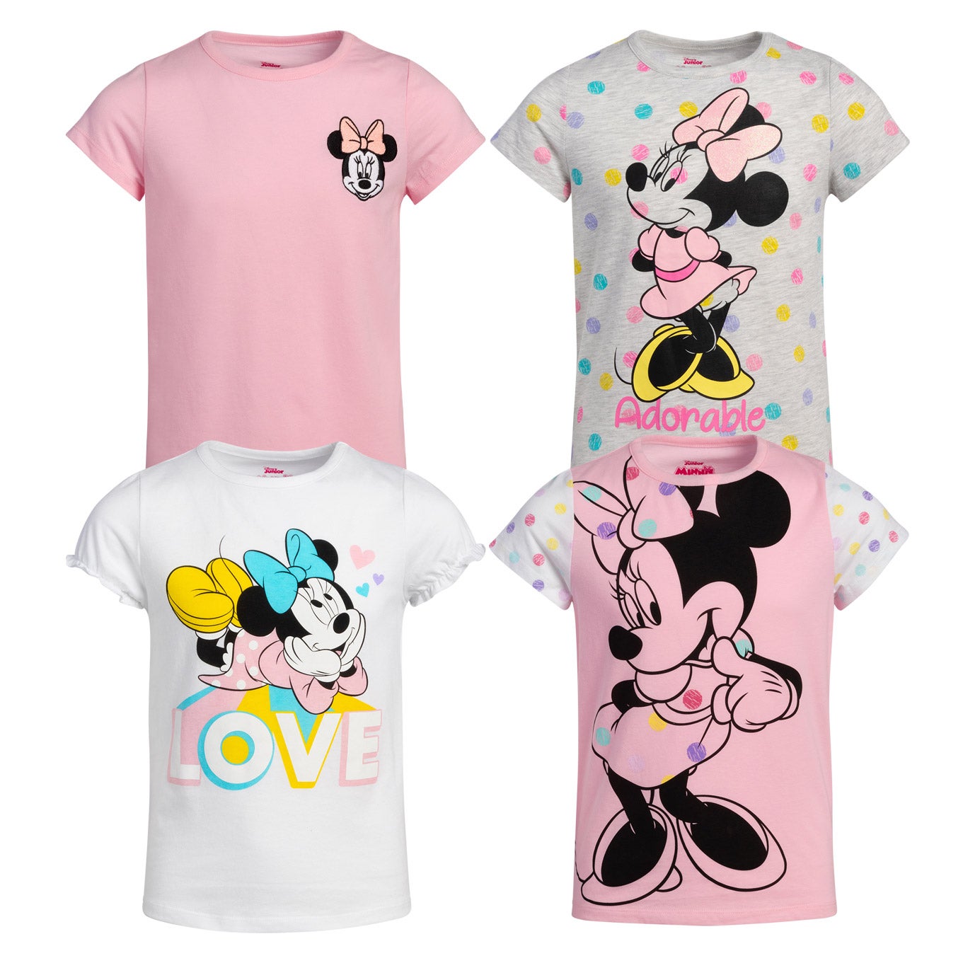 Minnie Kids' 4-pack Tee
