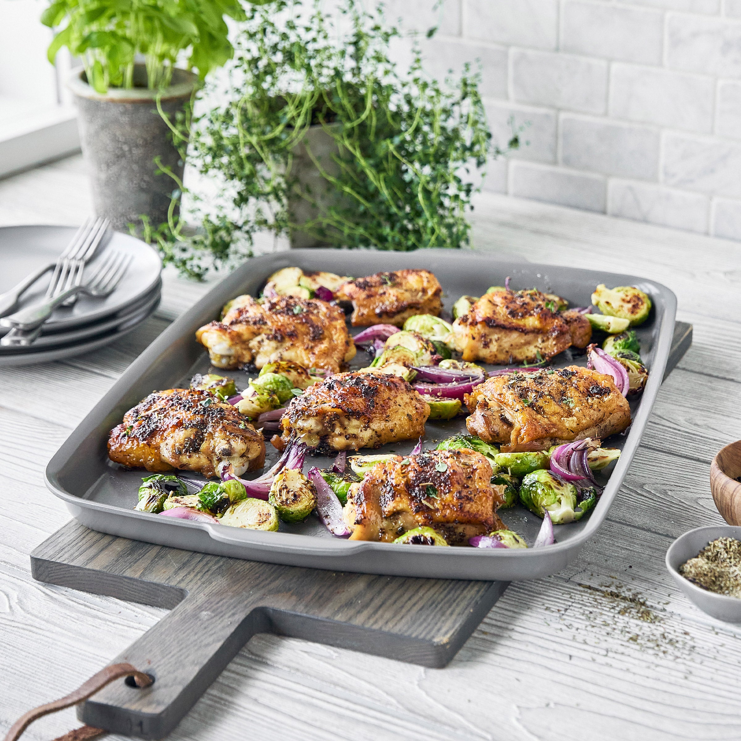 GreenPan Ceramic Non-Stick Baking Half Sheet Pans, 2-Pack