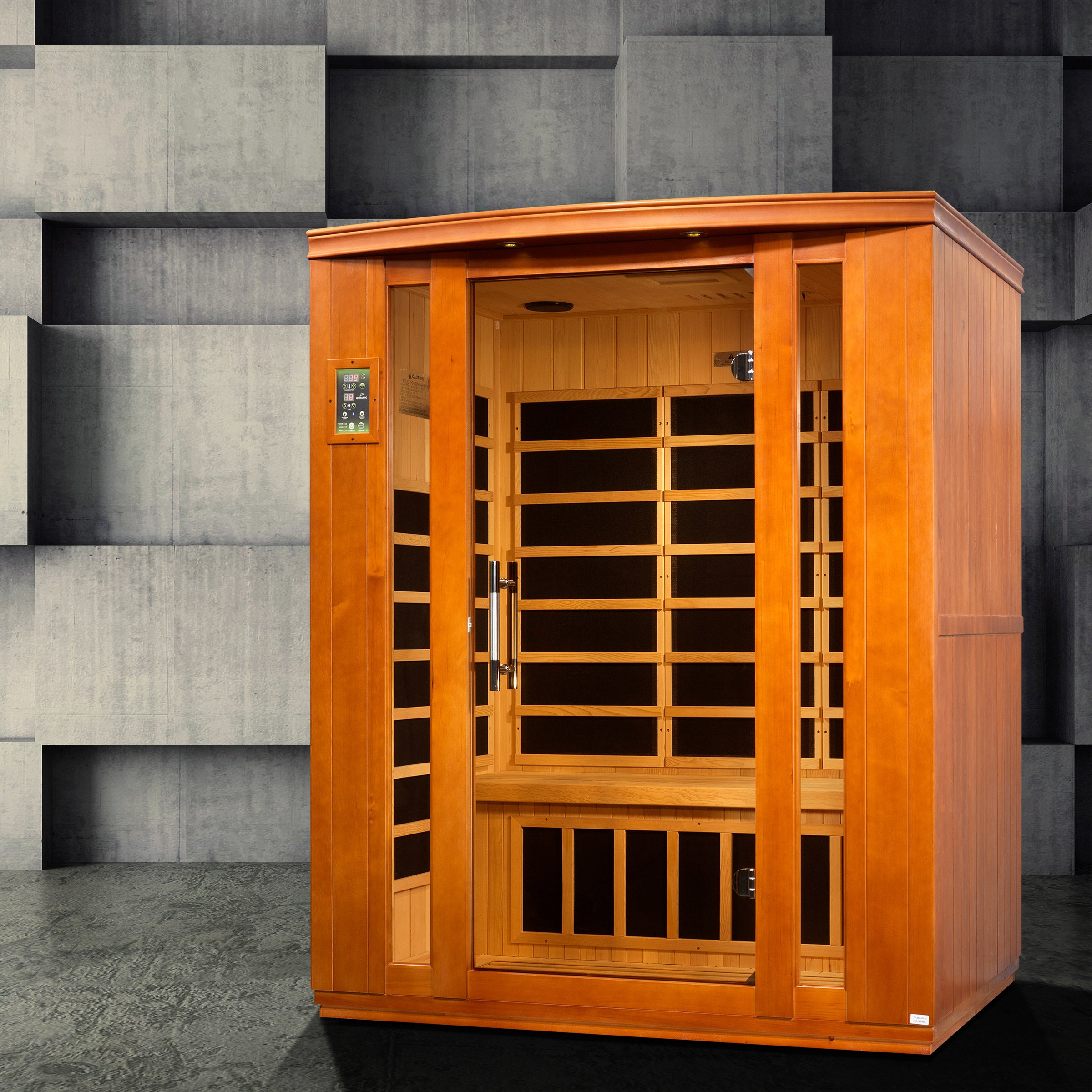 Dynamic Bellagio 3-person Low EMF FAR Infrared Indoor Sauna