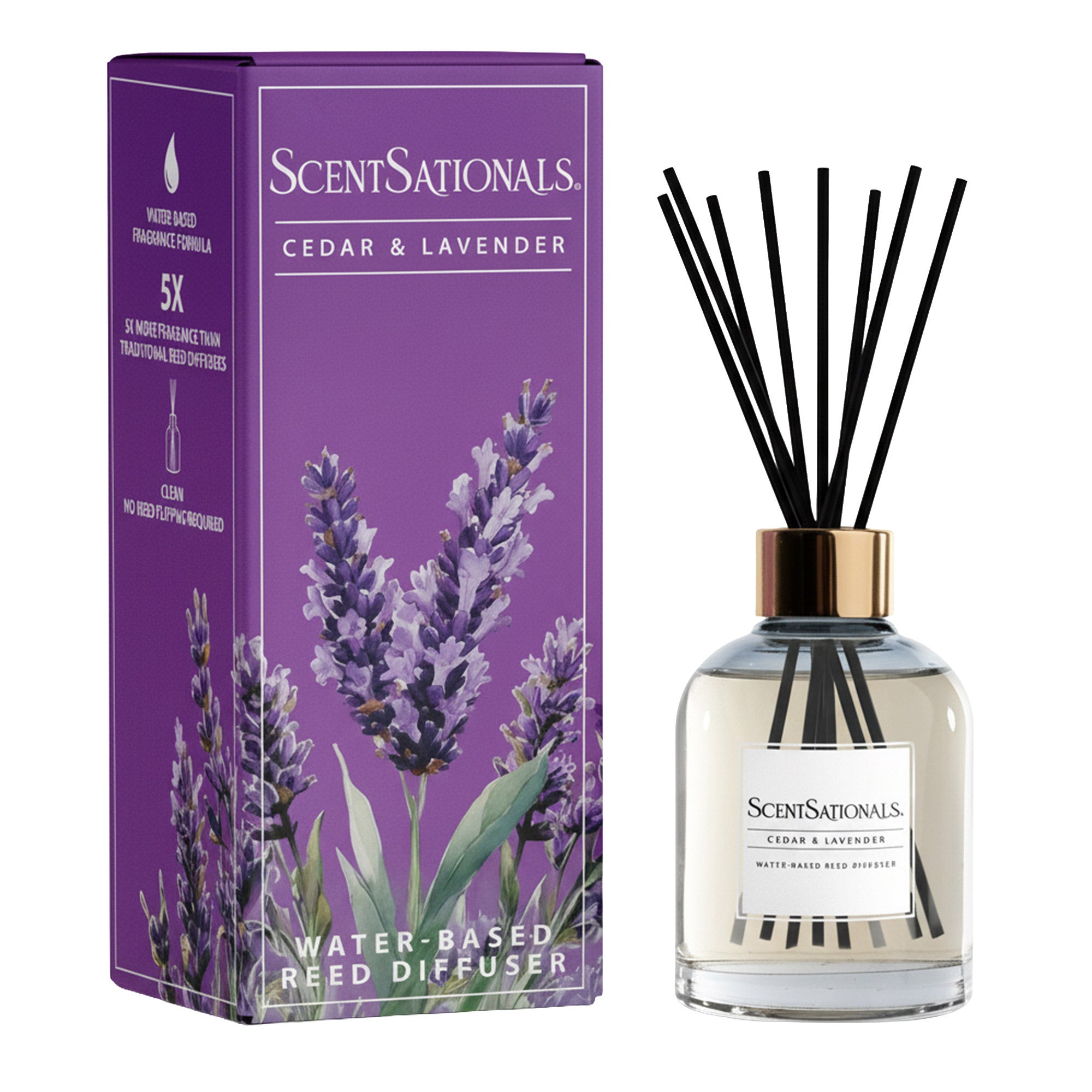 ScentSationals 3-piece Reed Diffuser Set