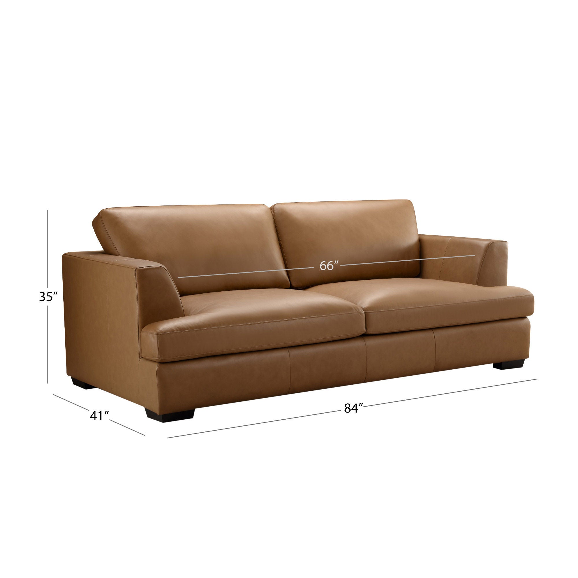 Lisbon Leather Sofa