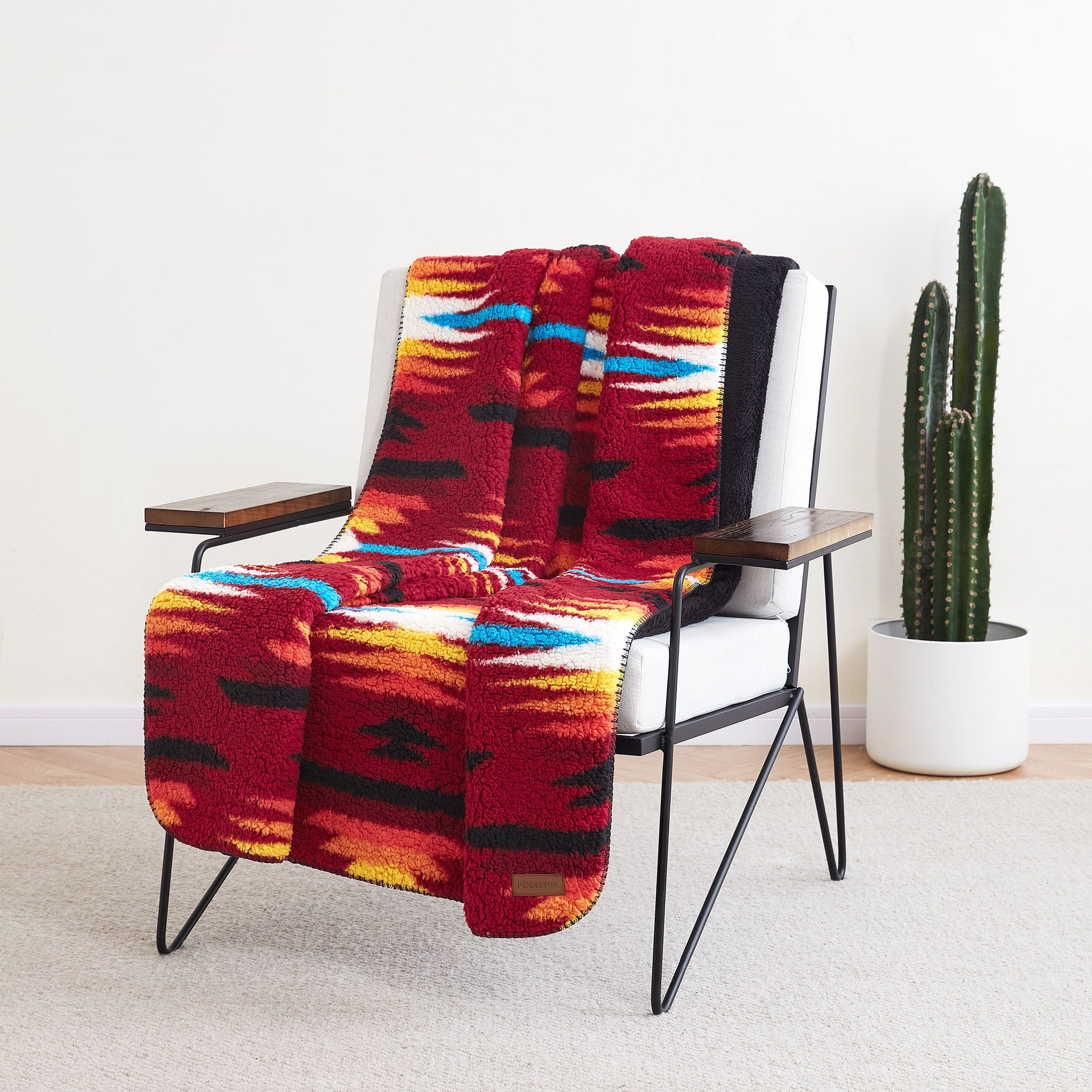 Pendleton Sherpa Fleece Throw