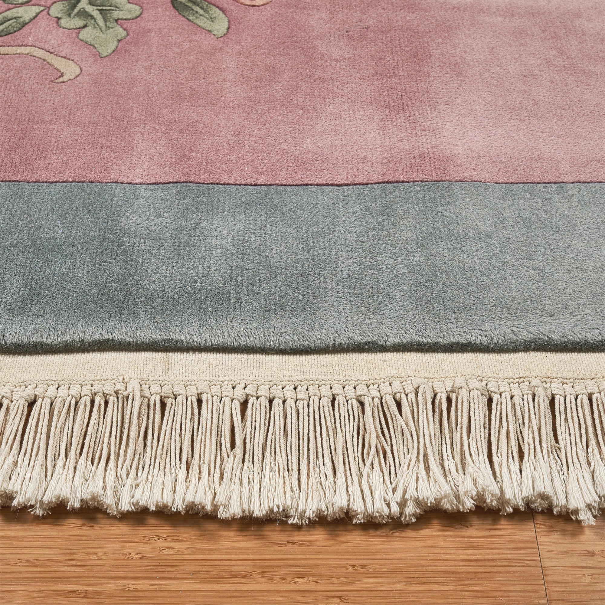 Pagoda Hand Knotted Rug Collection, Rhone Pink
