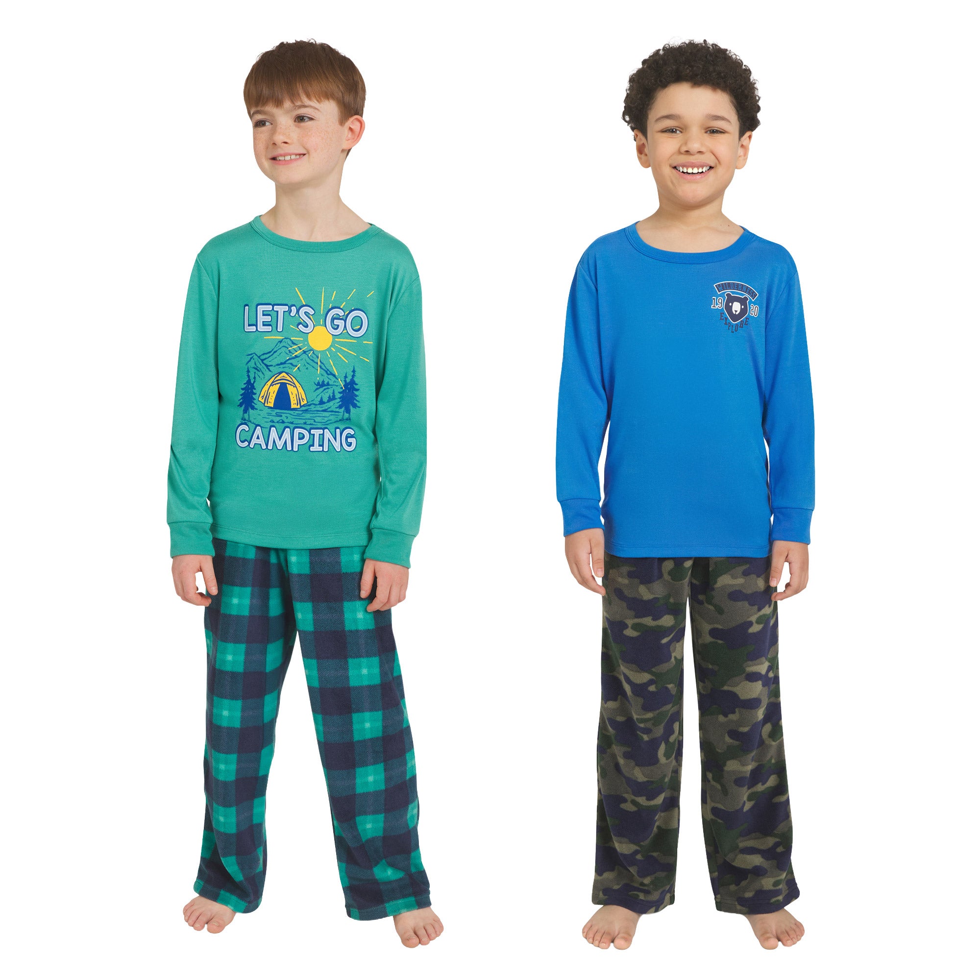 Eddie Bauer Youth 4-piece Pajama Set