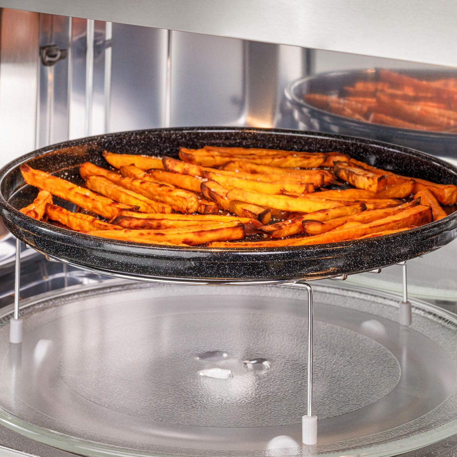 GE Profile 30" 1.7 cu. ft. Over-the-Range Microwave Oven with Convection, Sensor Cooking, Air Fry, Chef Connect