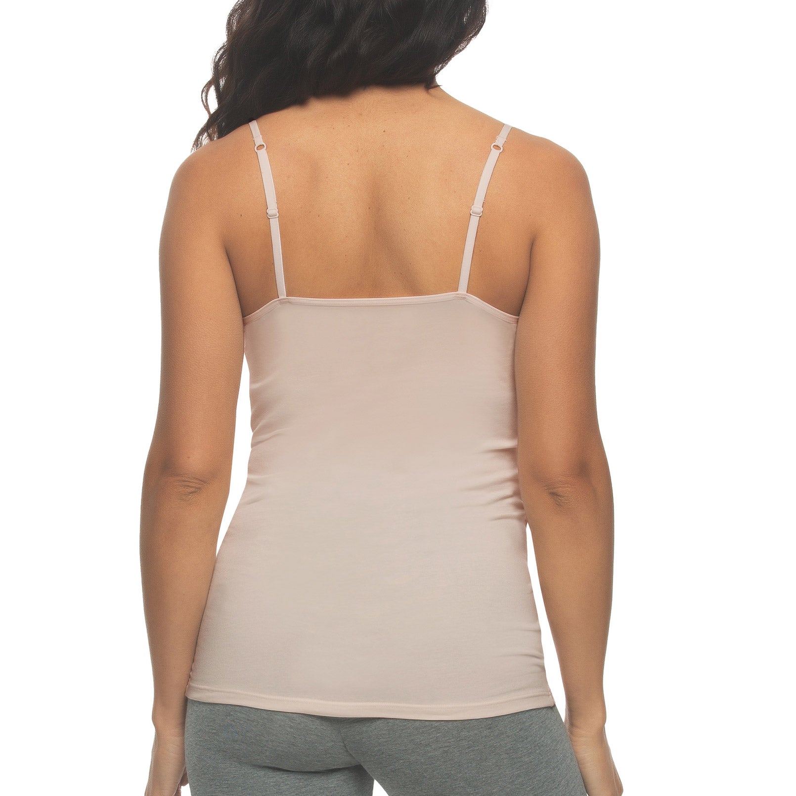 Felina Women's Cotton Stretch Camisole, 4-pack