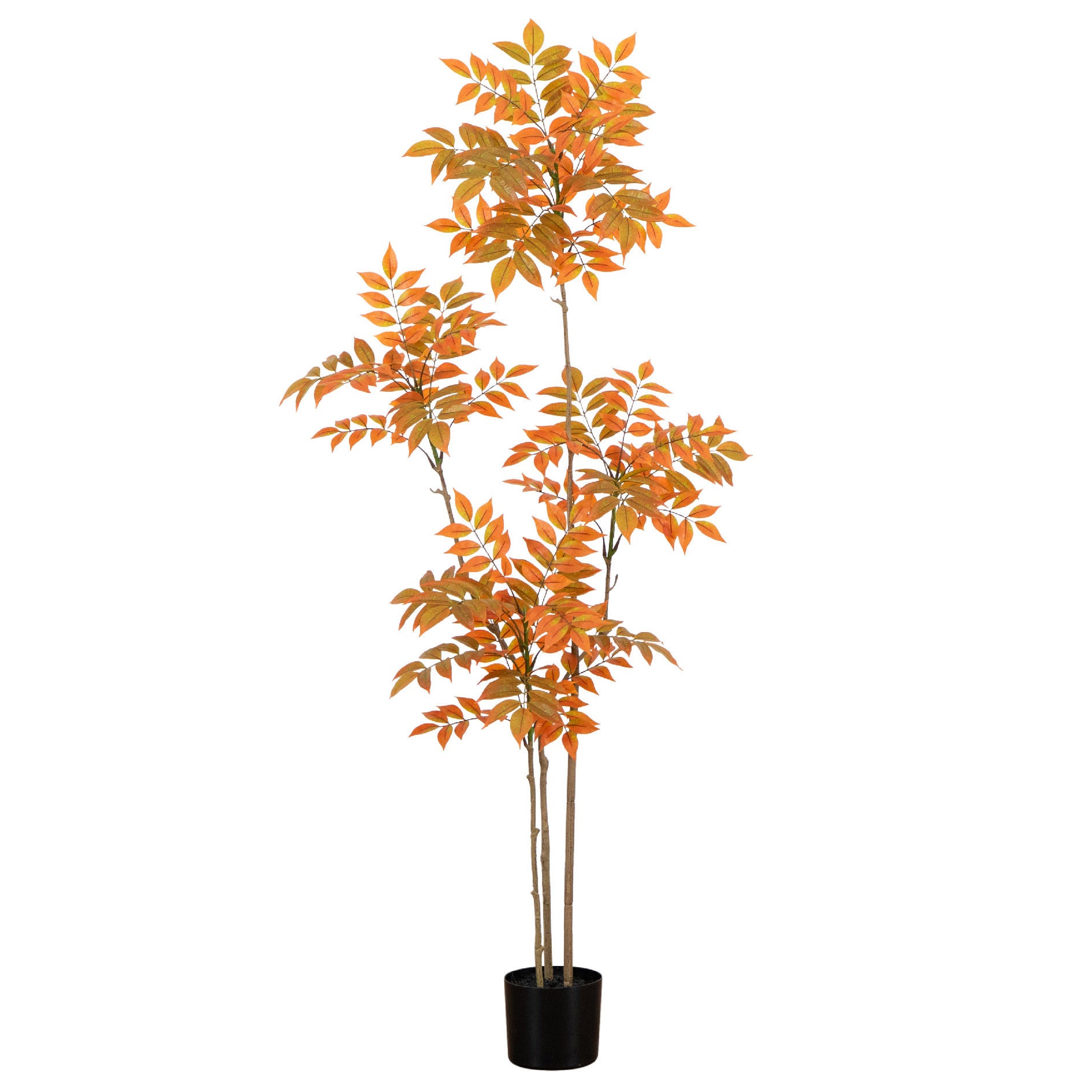 Faux 5’ Autumn Sumac Tree