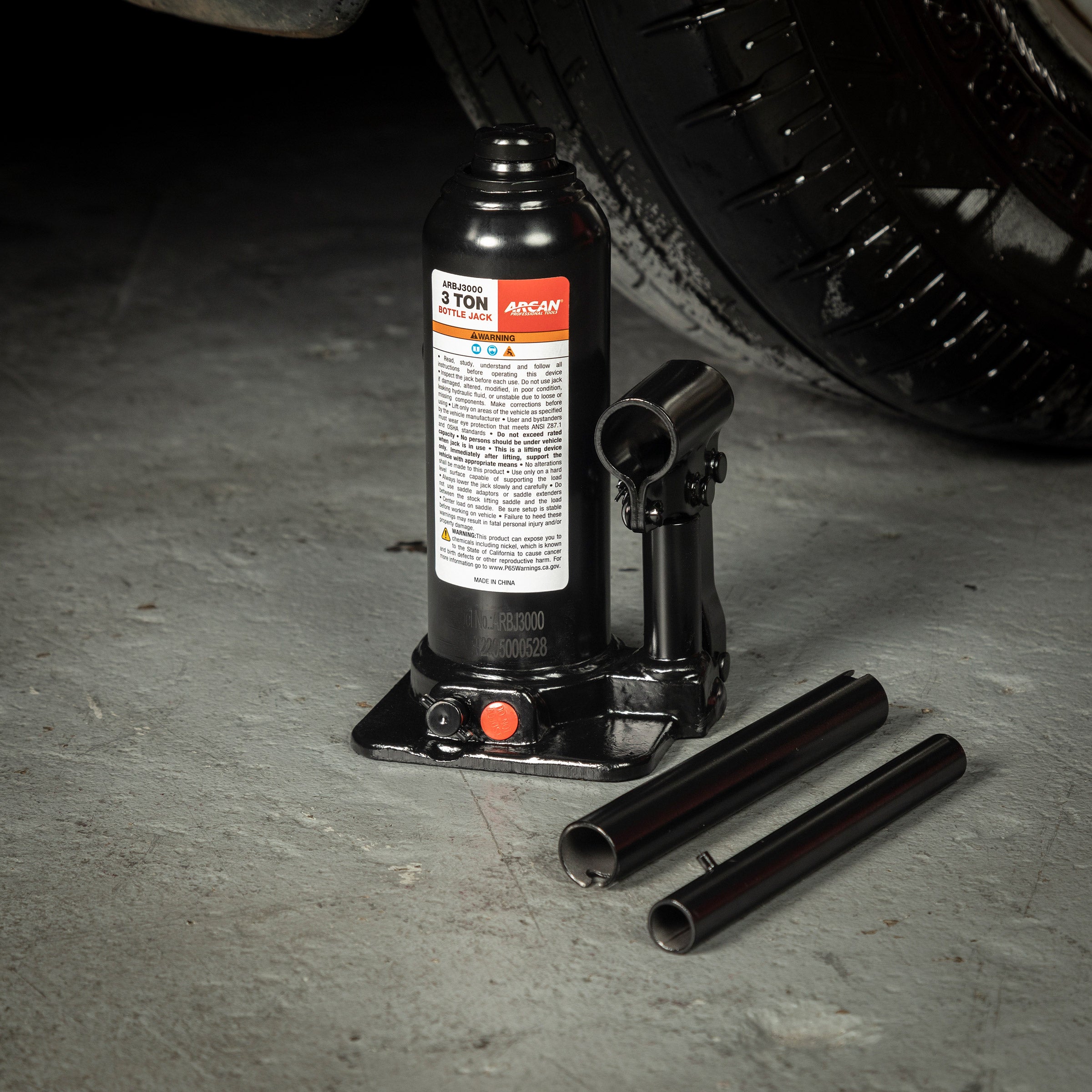 Arcan 3 Ton Bottle Jack