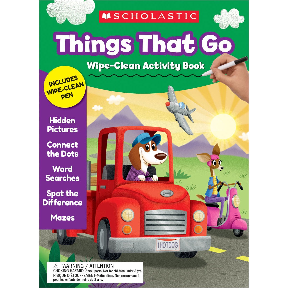 Scholastic Wipe-Clean Activity Book Bundle