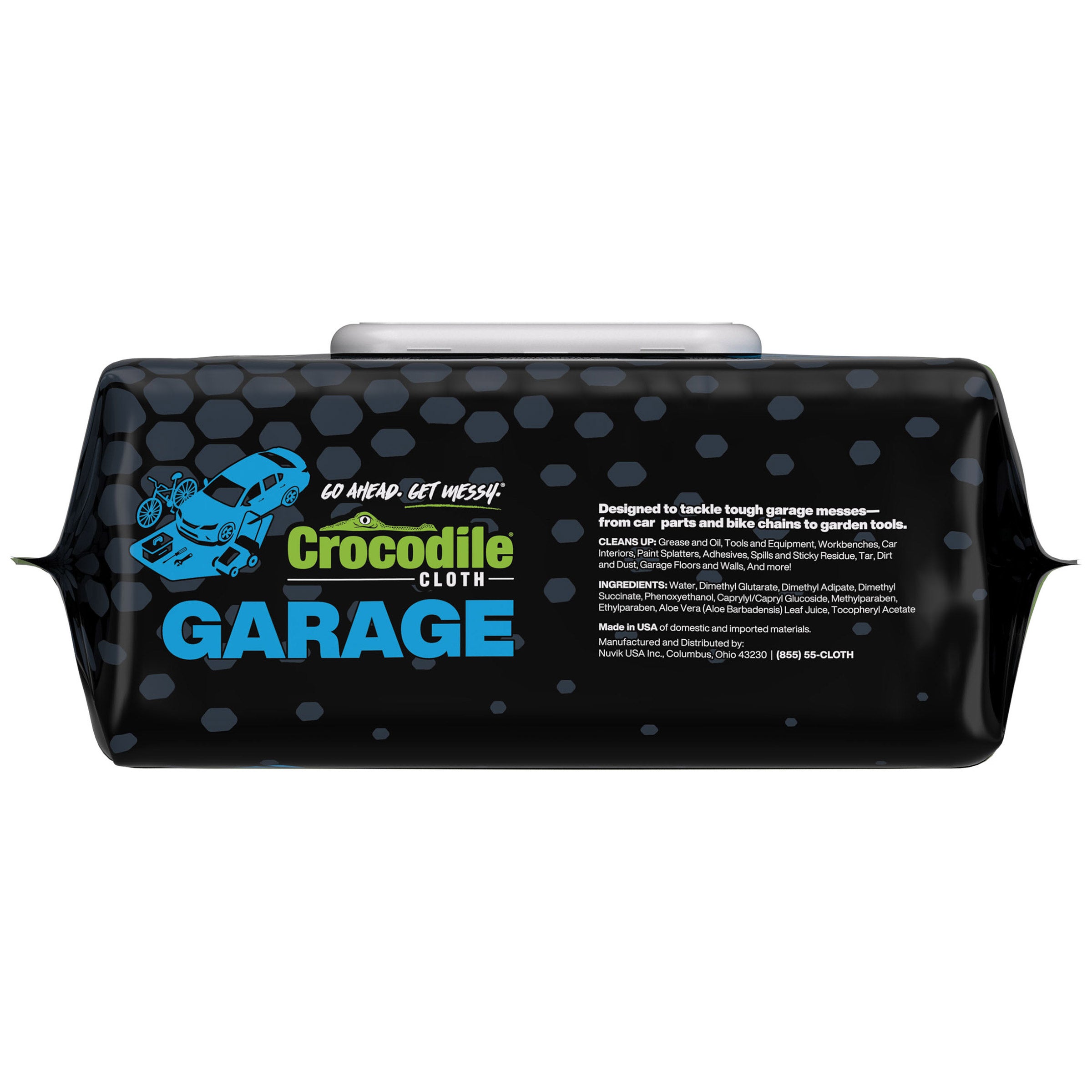 Crocodile Cloth Garage Wipes, 660-count
