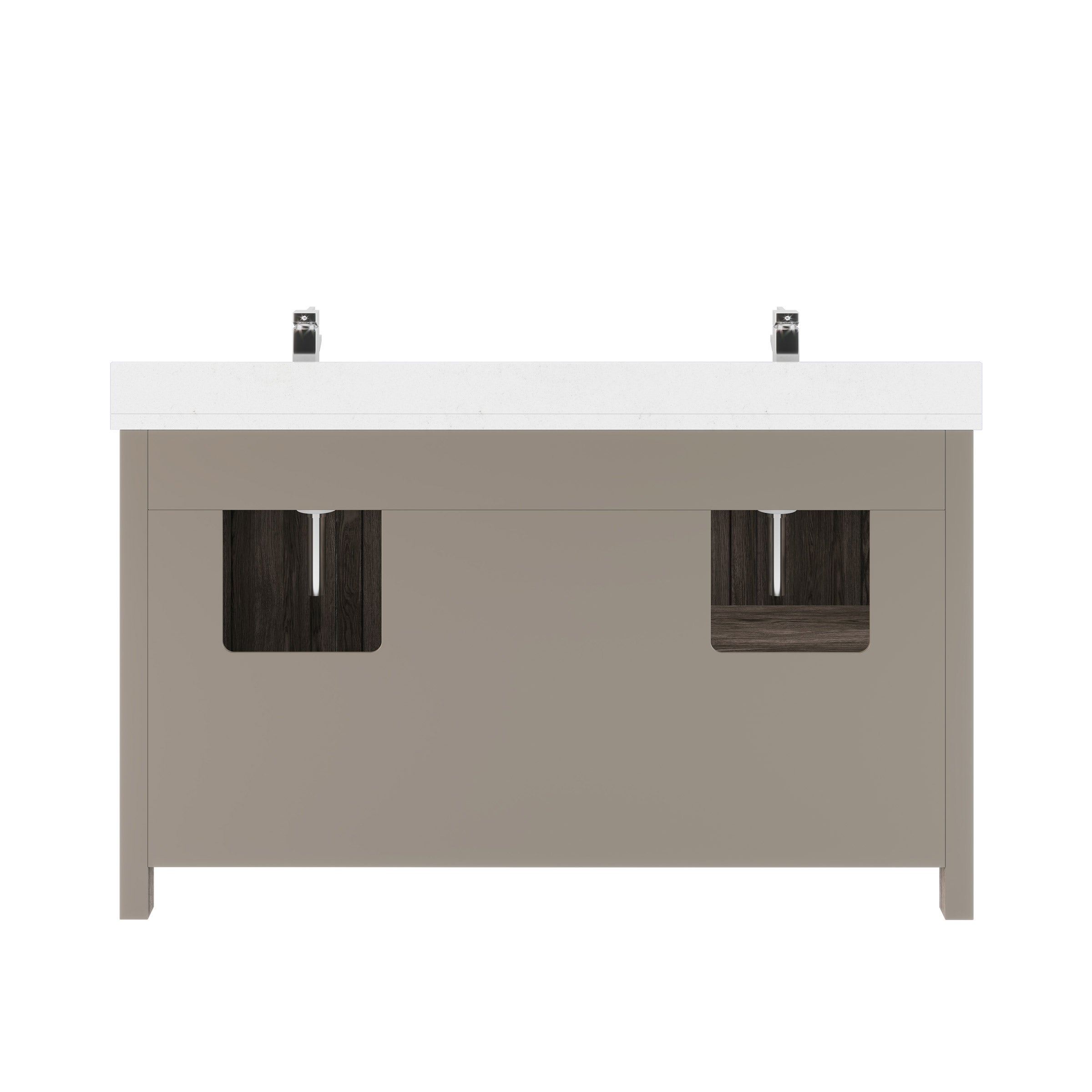 Katie Bath Vanity by Studio Bathe in Gray