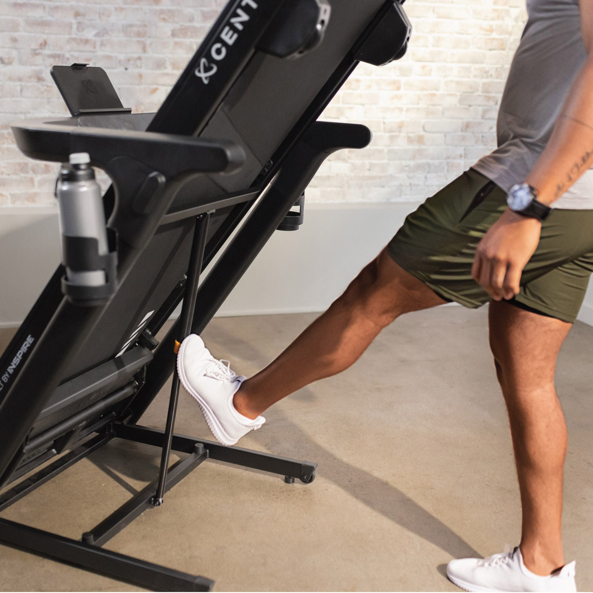 Centr Runr Folding Tool-less Assembly Treadmill