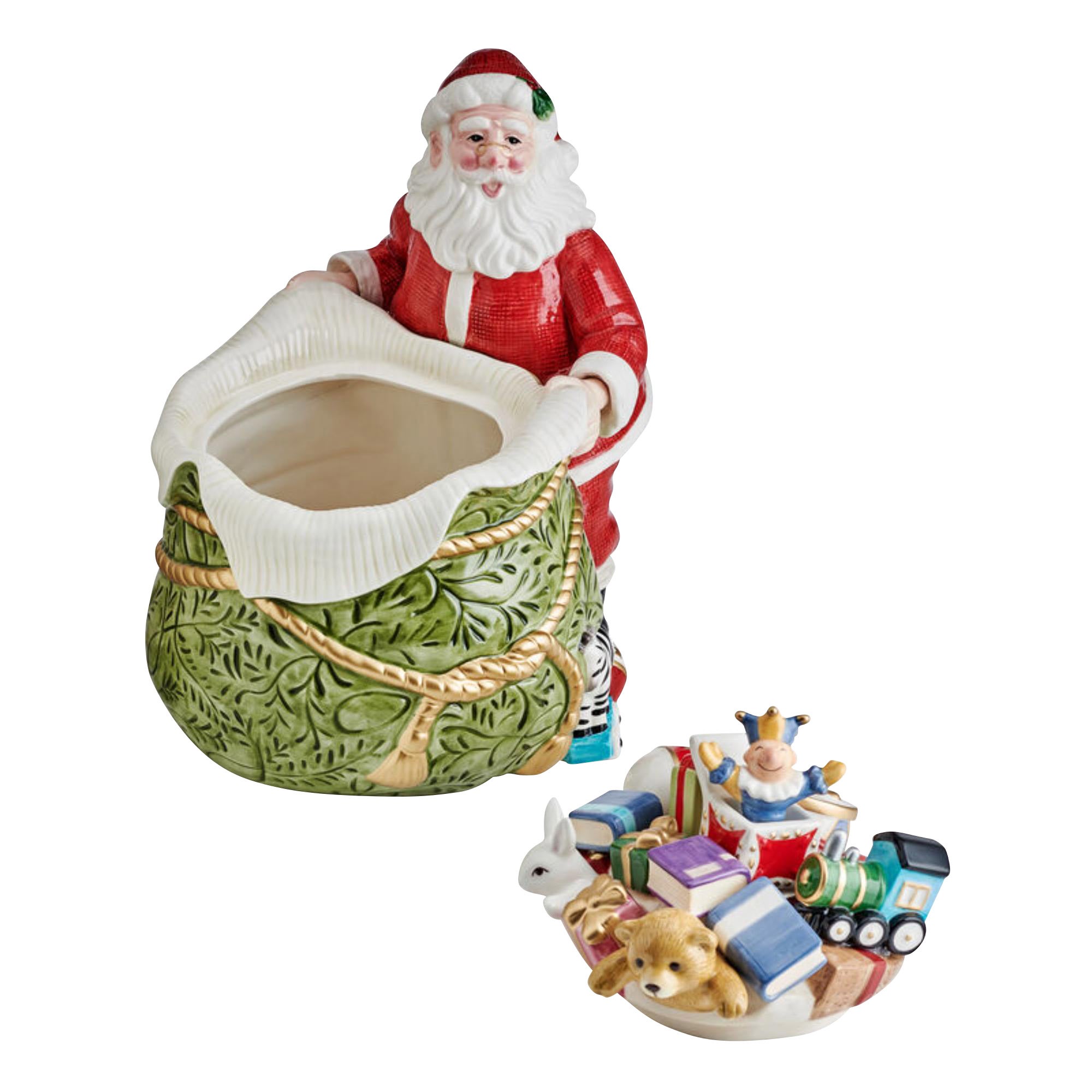 Fitz and Floyd St. Nicholas Cookie Jar