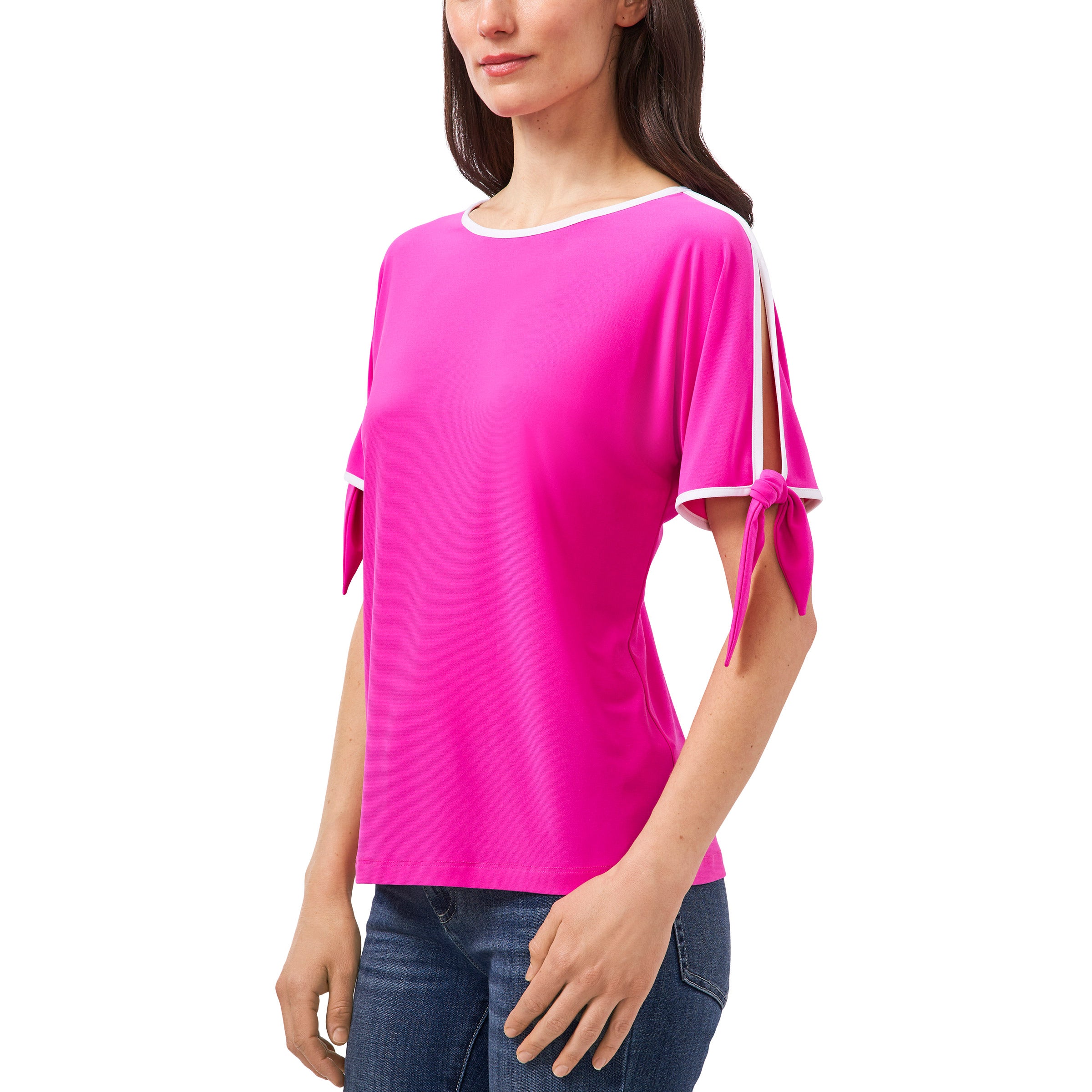 Two by Vince Camuto Ladies' Tie Sleeve Top
