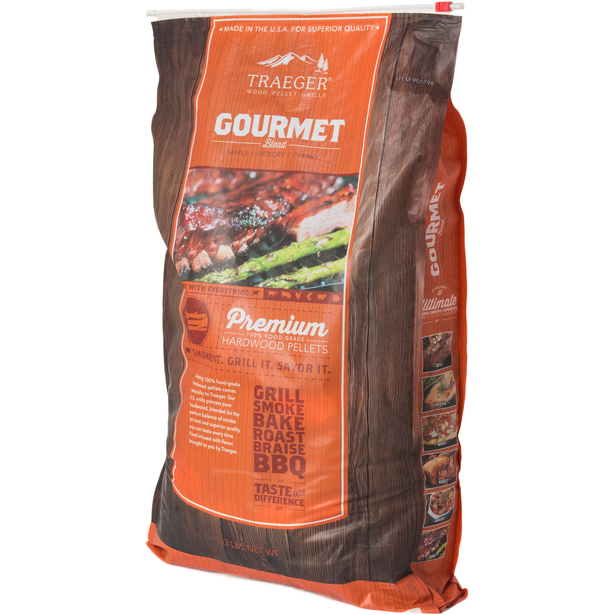 Traeger Gourmet Blend 33 lbs Wood Pellets