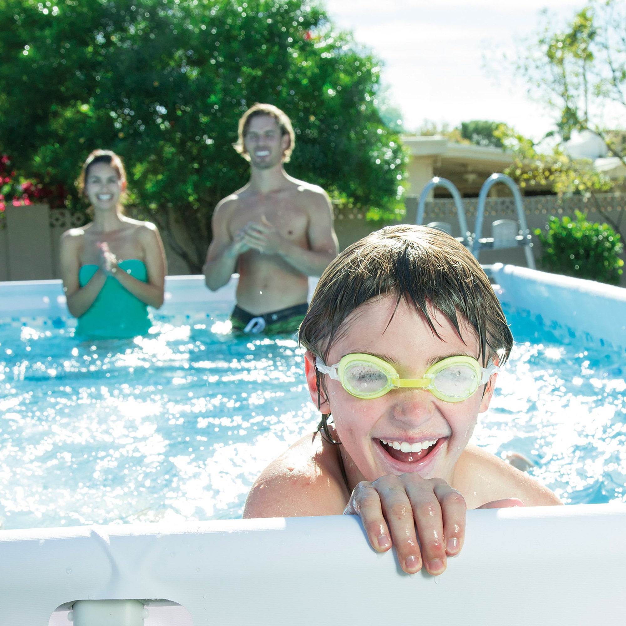 Bestway Power Steel Rectangular Pool