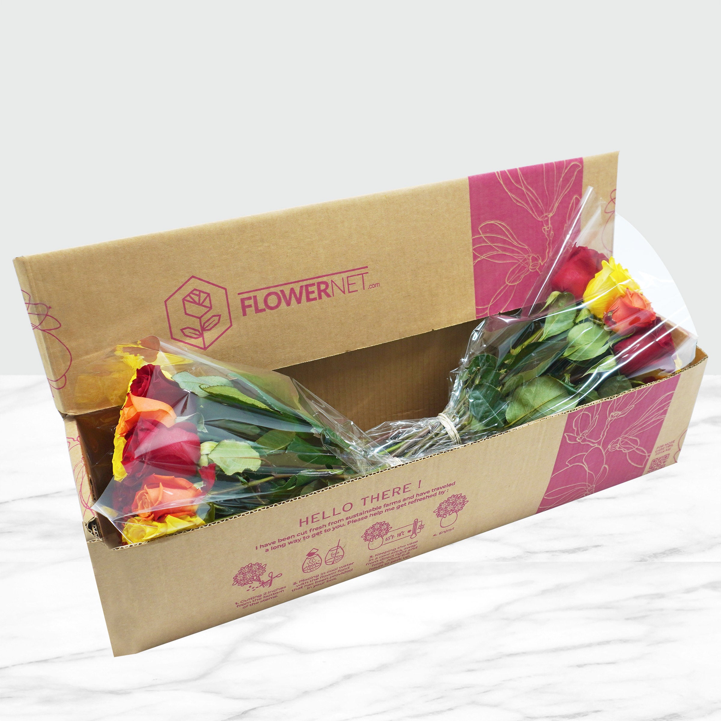 50-stem Fall Roses